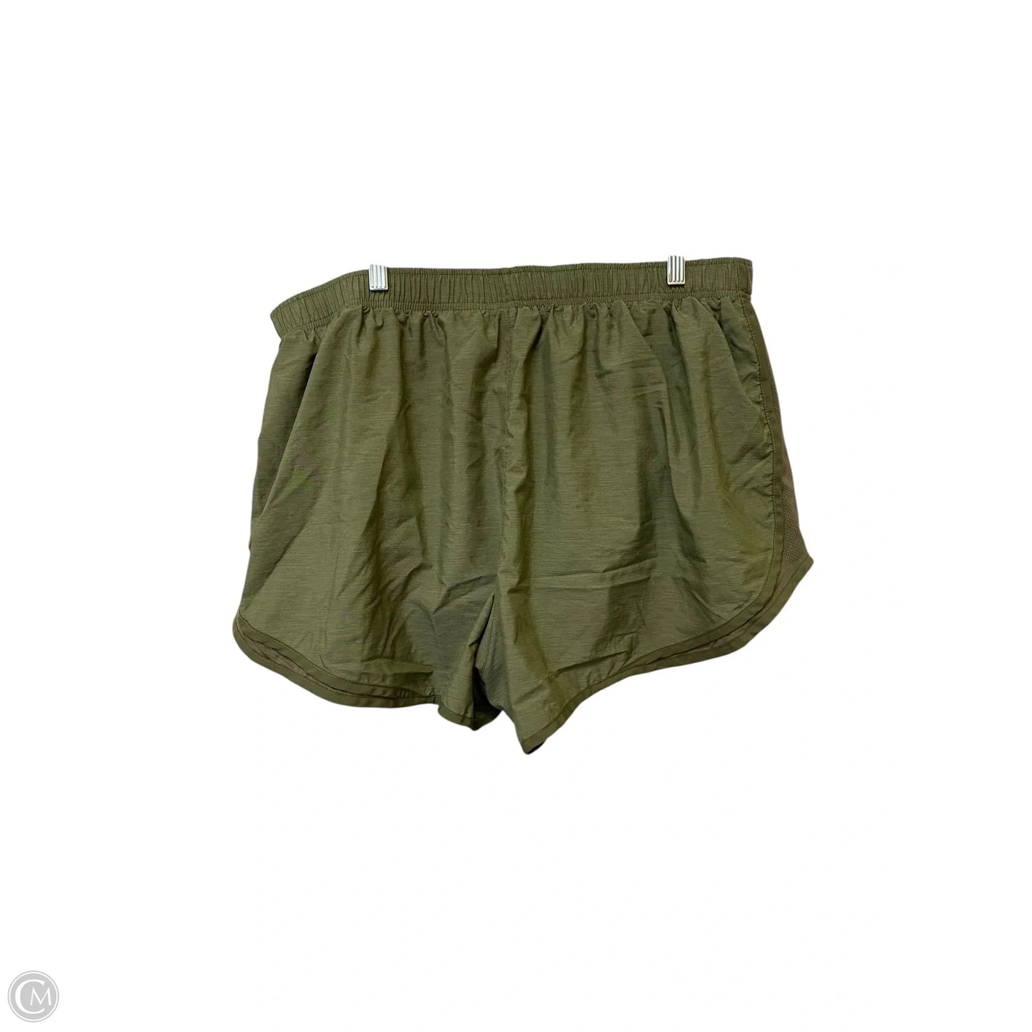 Athletic Shorts By Nike Apparel In Green, Size: 2x