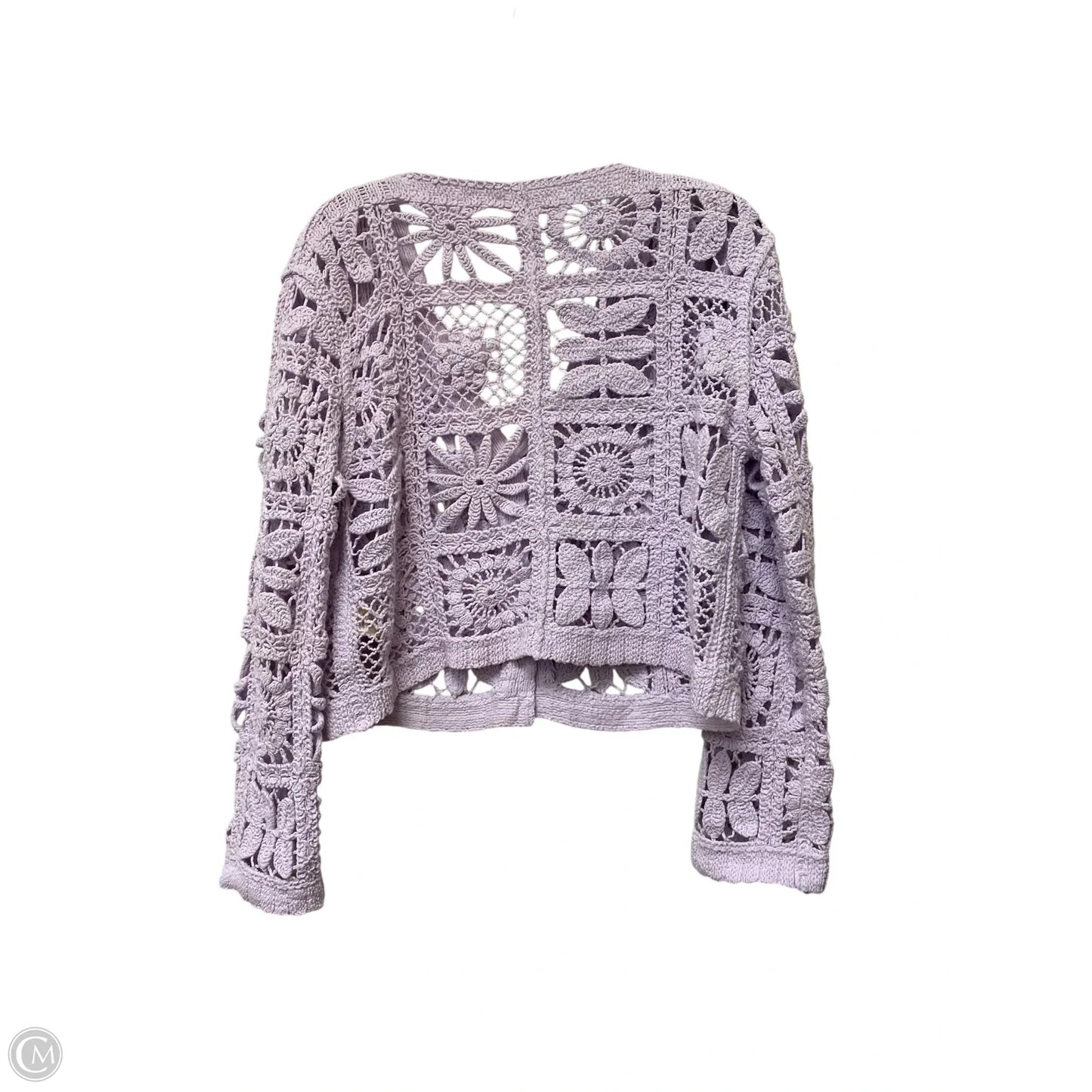 Cardigan By Mystree In Purple, Size: M