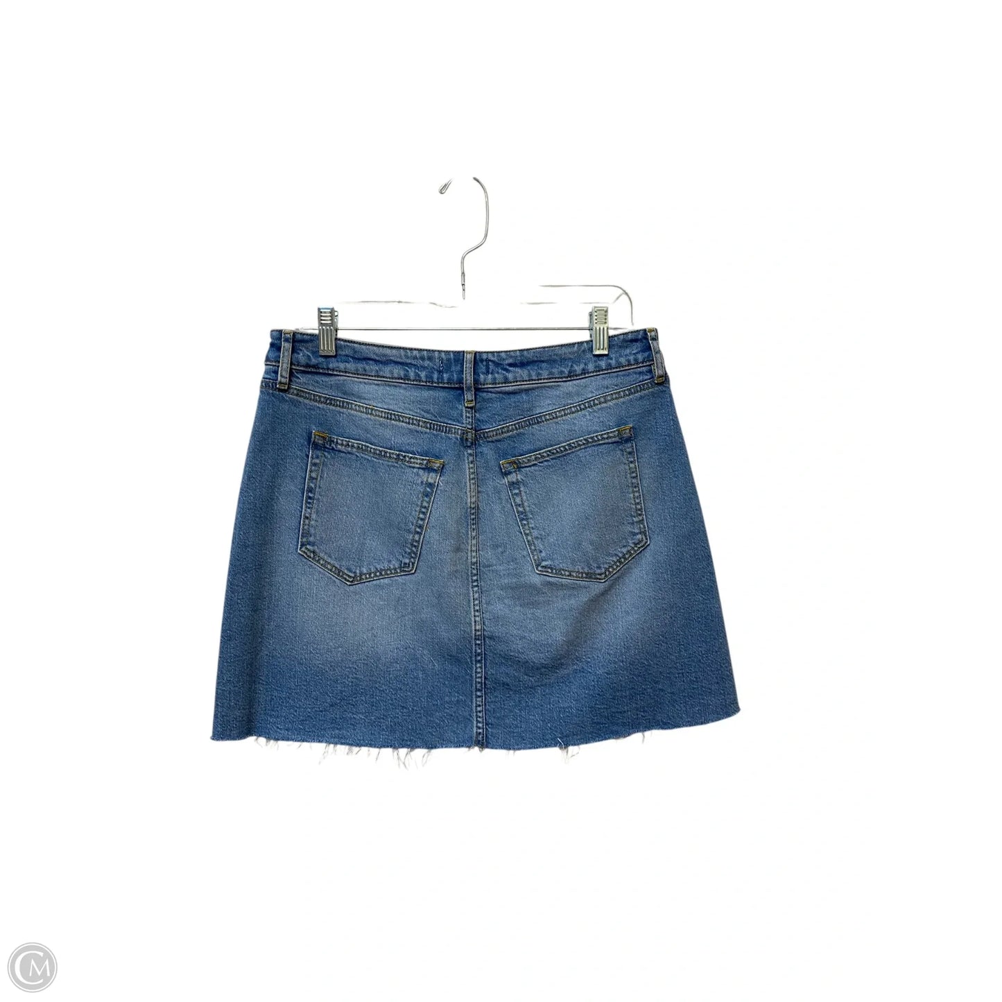 Skirt Mini & Short By Loft In Blue Denim, Size: 6