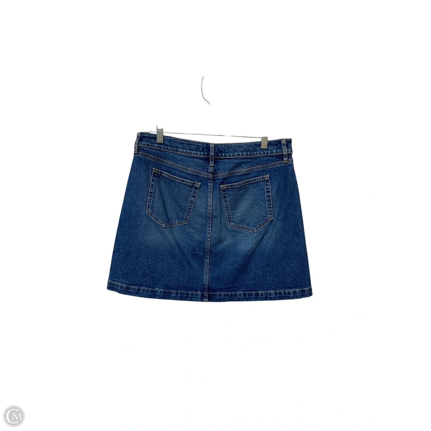 Skirt Mini & Short By Loft In Blue Denim, Size: 8p