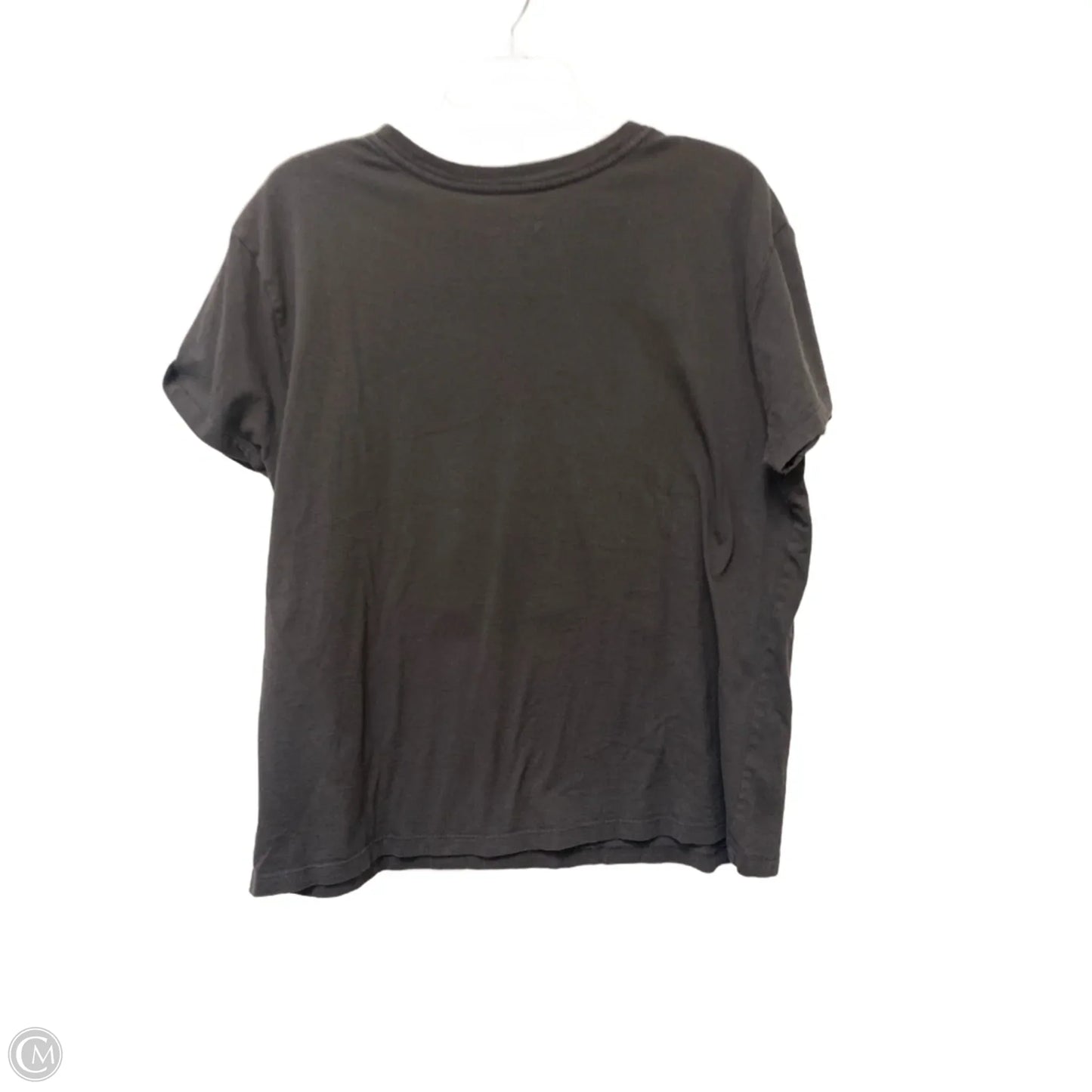 Top Short Sleeve Basic By Clothes Mentor In Grey, Size: Xl