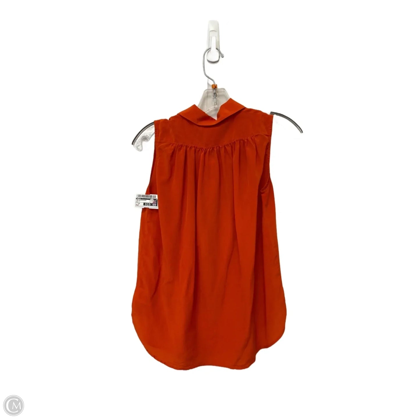 Top Sleeveless By Maeve In Orange, Size: Xs