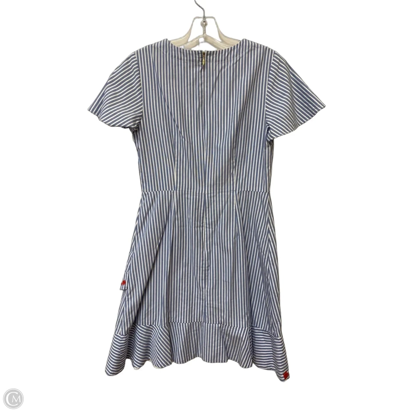 Dress Casual Midi By Draper James In Striped Pattern, Size: 4