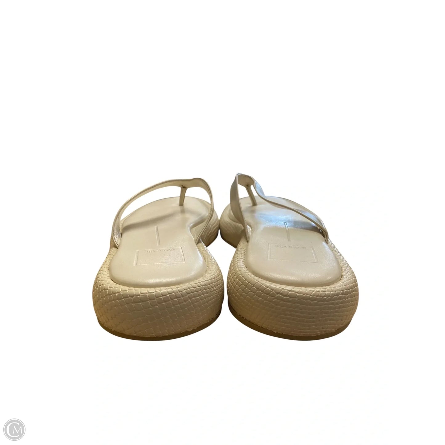 Sandals Flip Flops By Dolce Vita In Cream, Size: 8