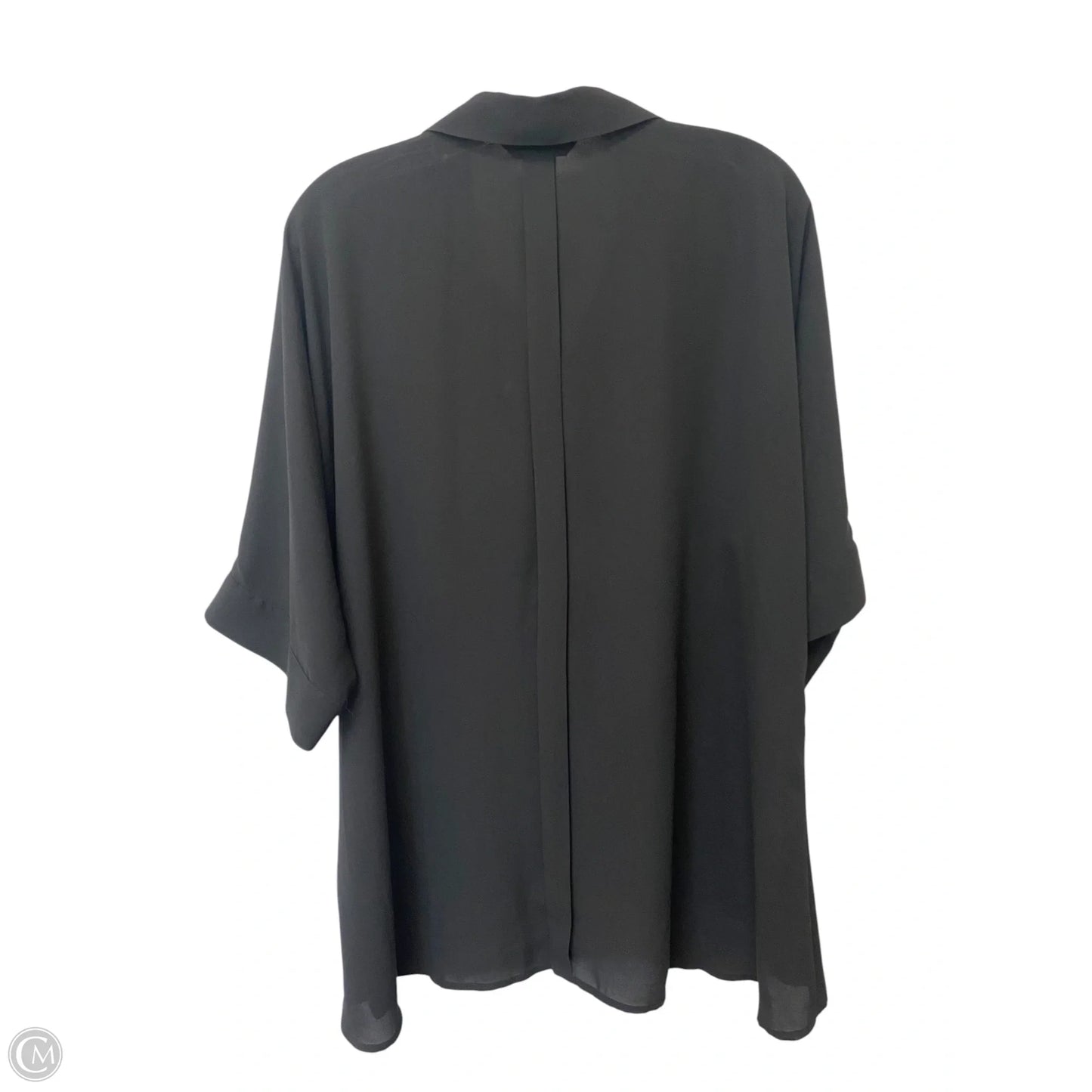 Top Long Sleeve By White House Black Market In Black, Size: M