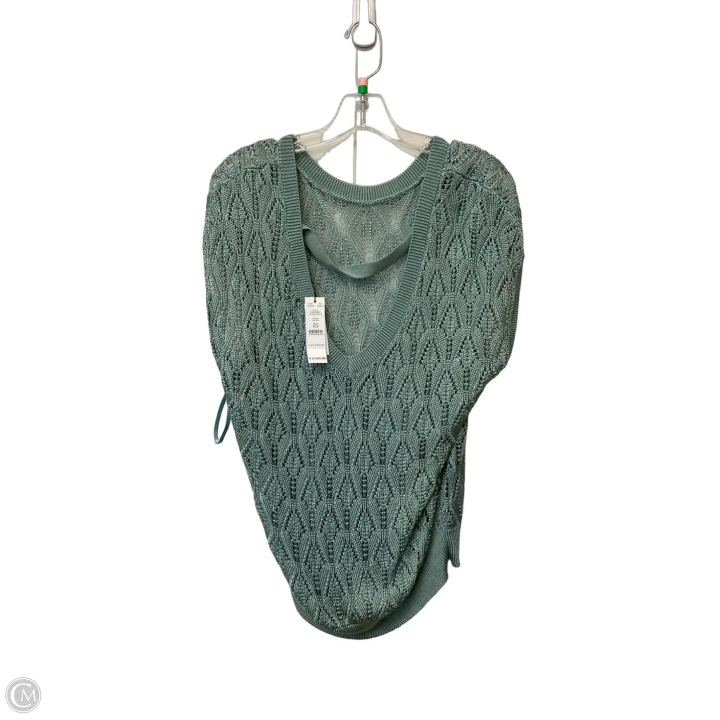 Top Sleeveless By White House Black Market In Blue, Size: Xlp