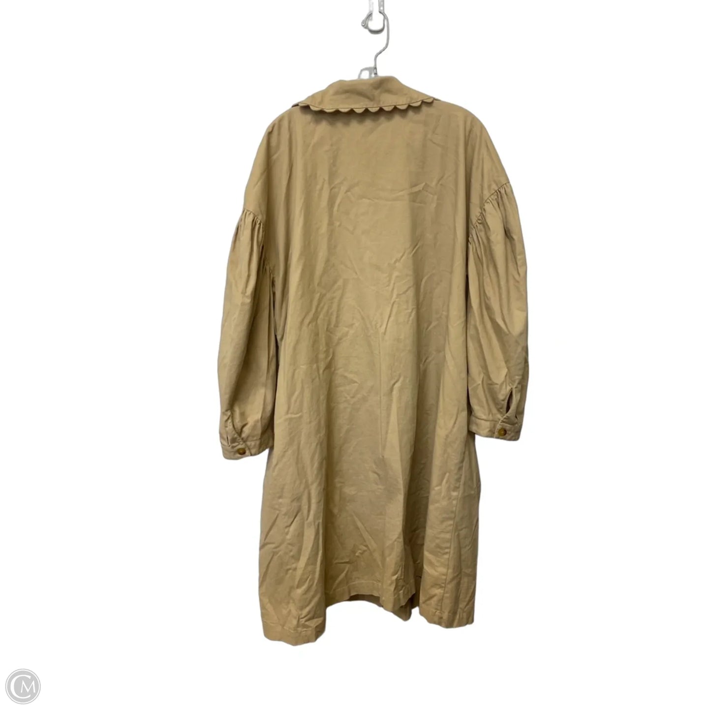 Dress Casual Midi By Target-designer In Tan, Size: 1x