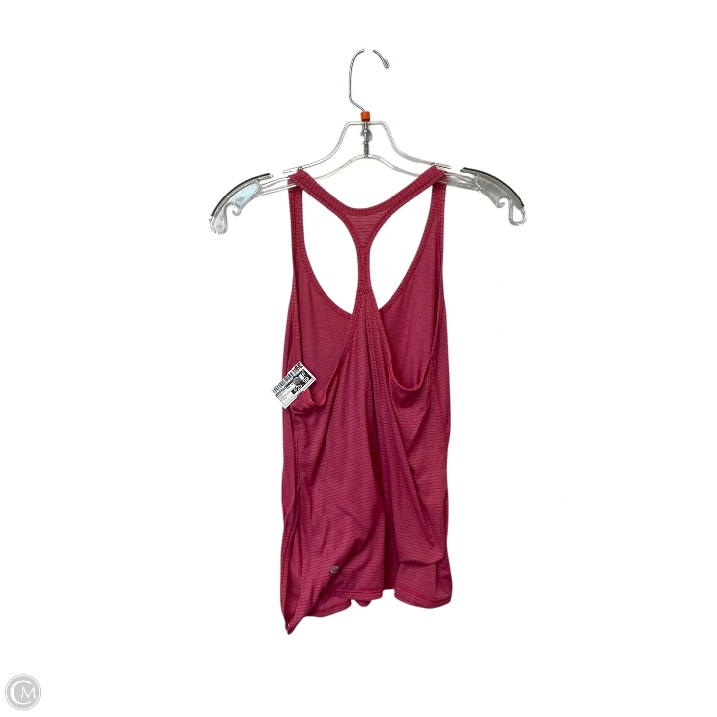 Athletic Tank Top By Lululemon In Pink, Size: S