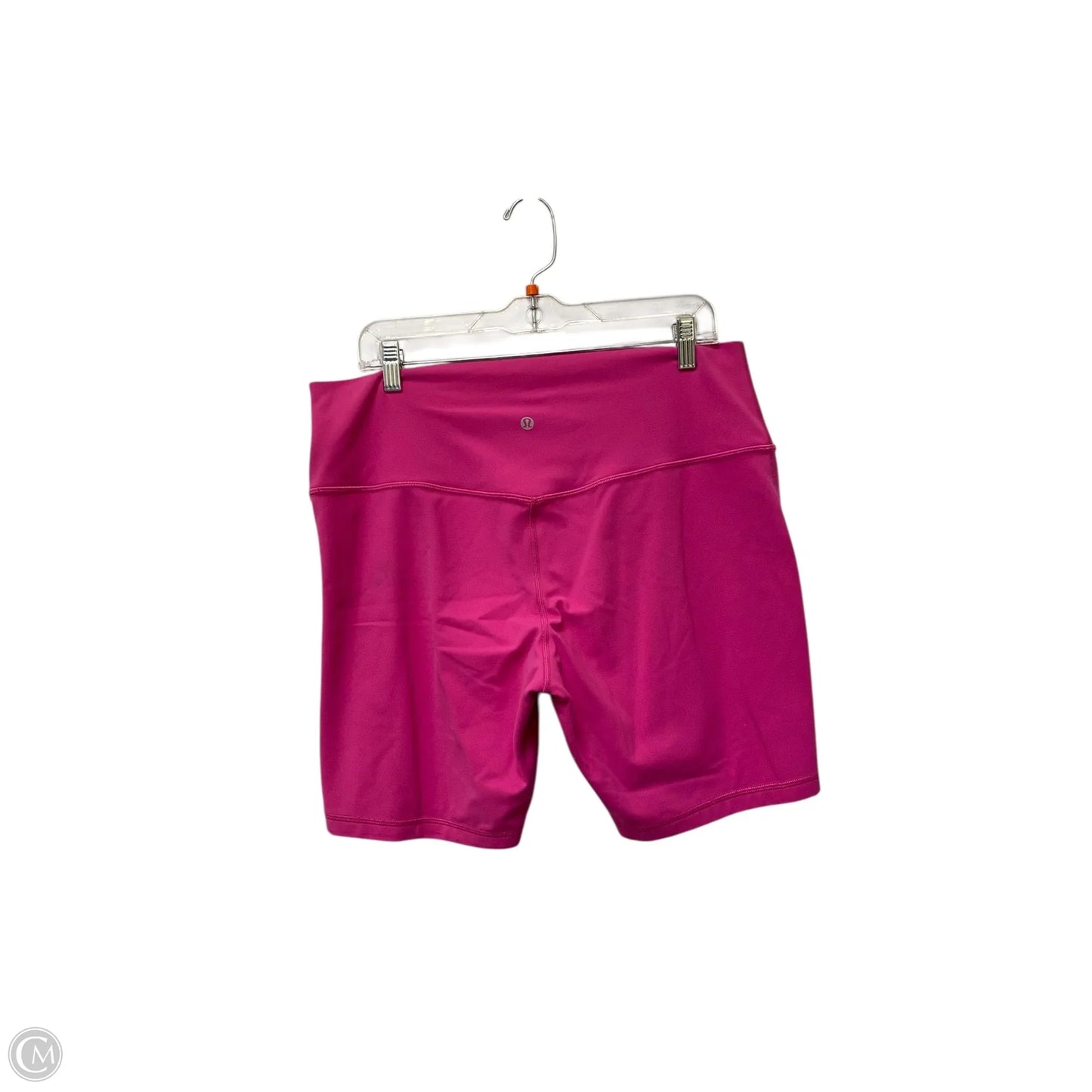 Athletic Shorts By Lululemon In Pink, Size: 16