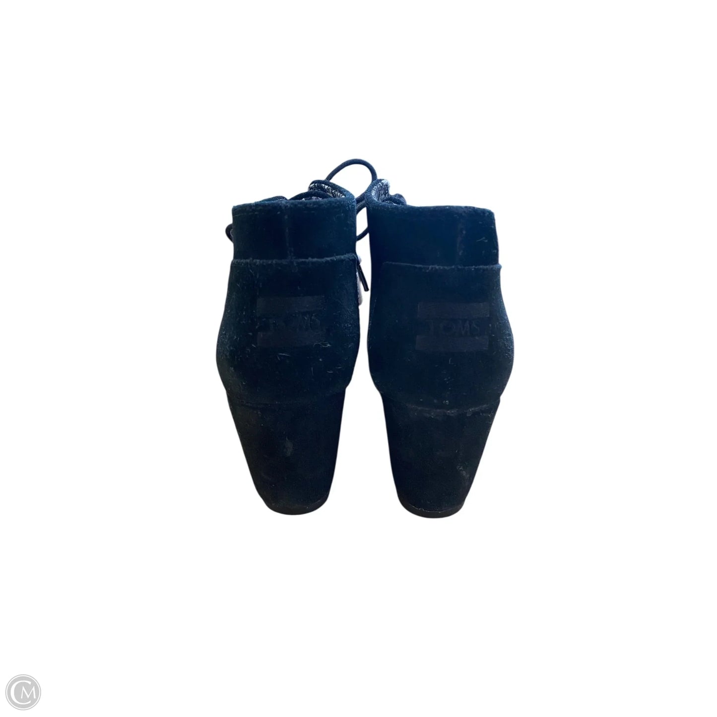 Shoes Heels Wedge By Toms In Black, Size: 8