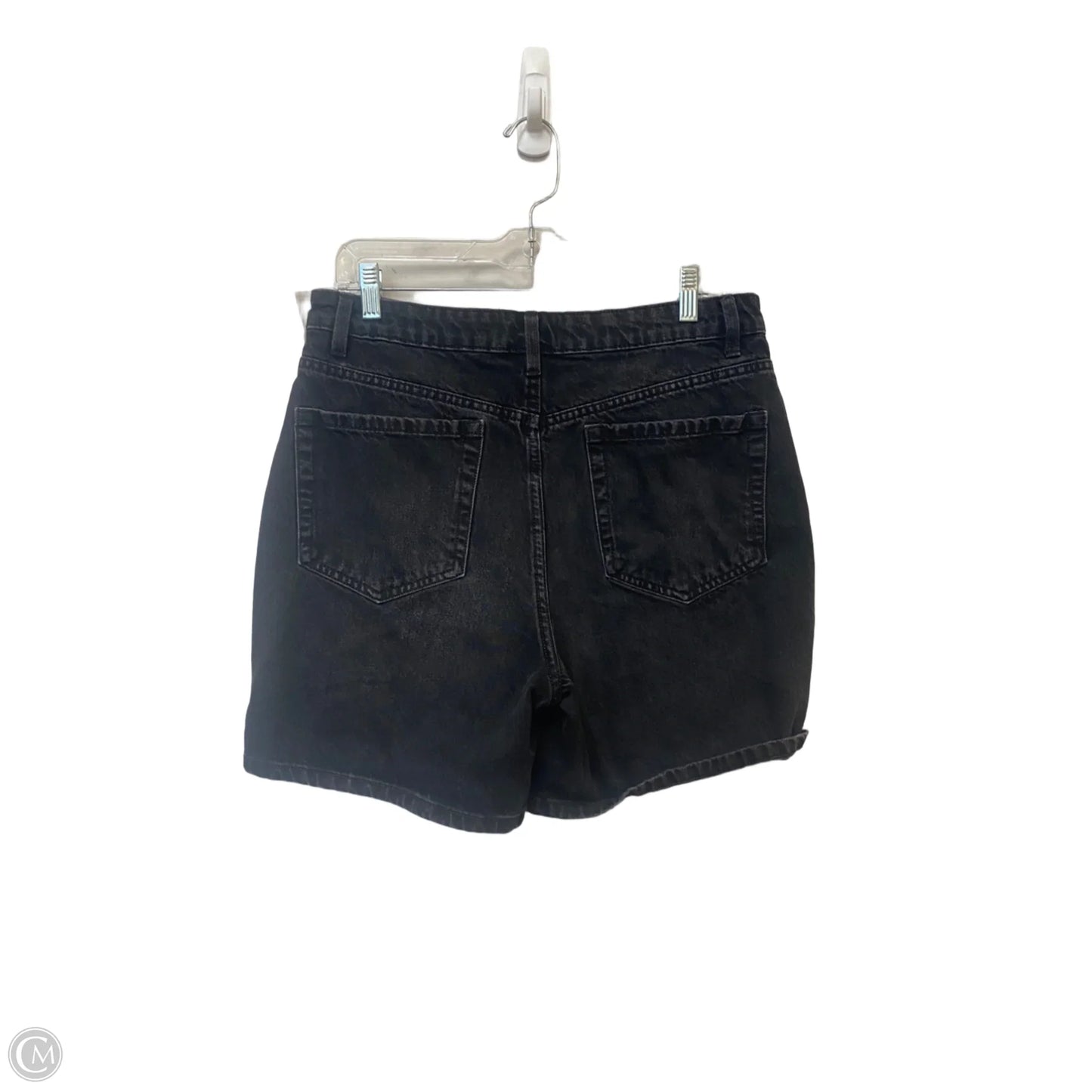 Shorts By Asos In Black Denim, Size: 8