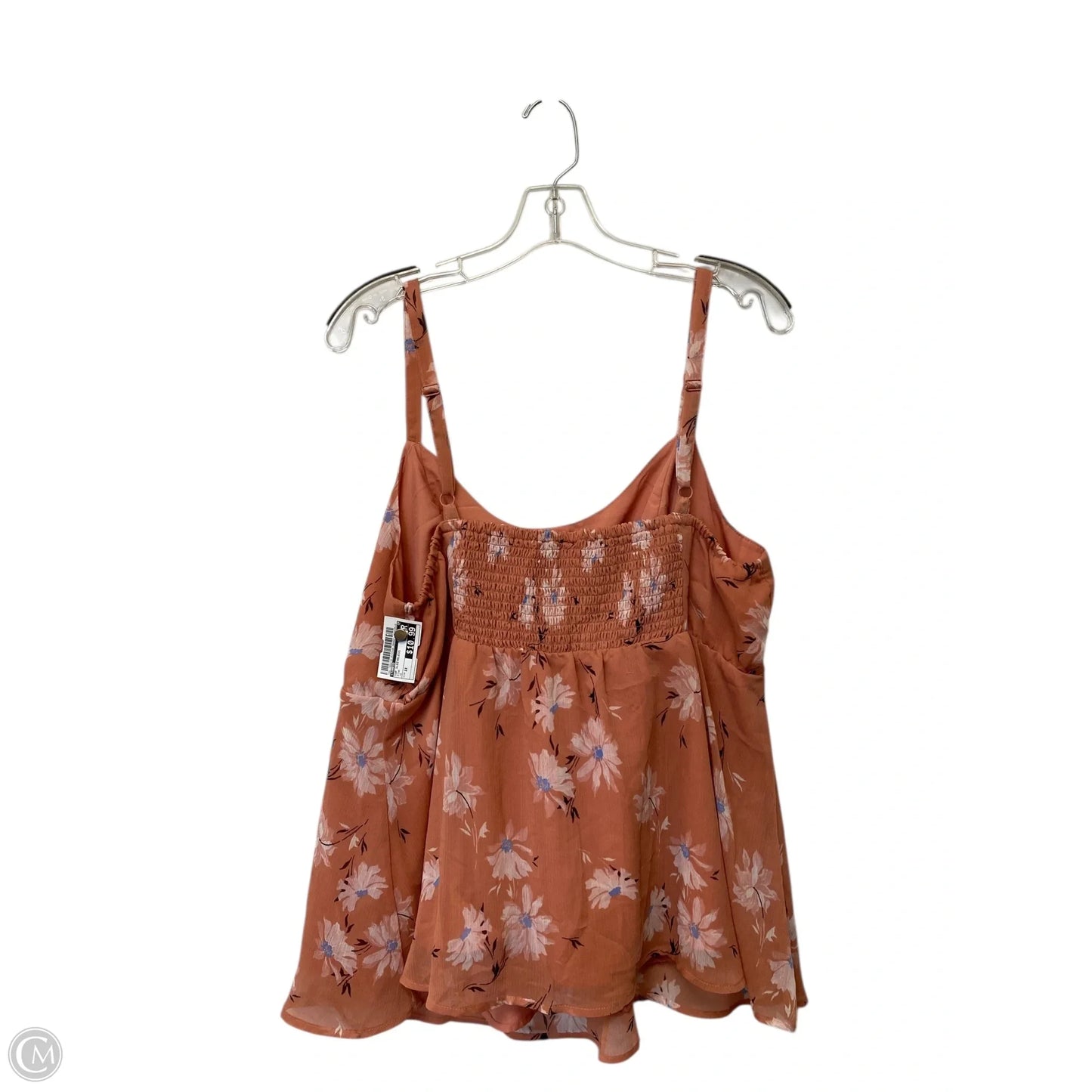 Top Sleeveless By Torrid In Pink, Size: 1x