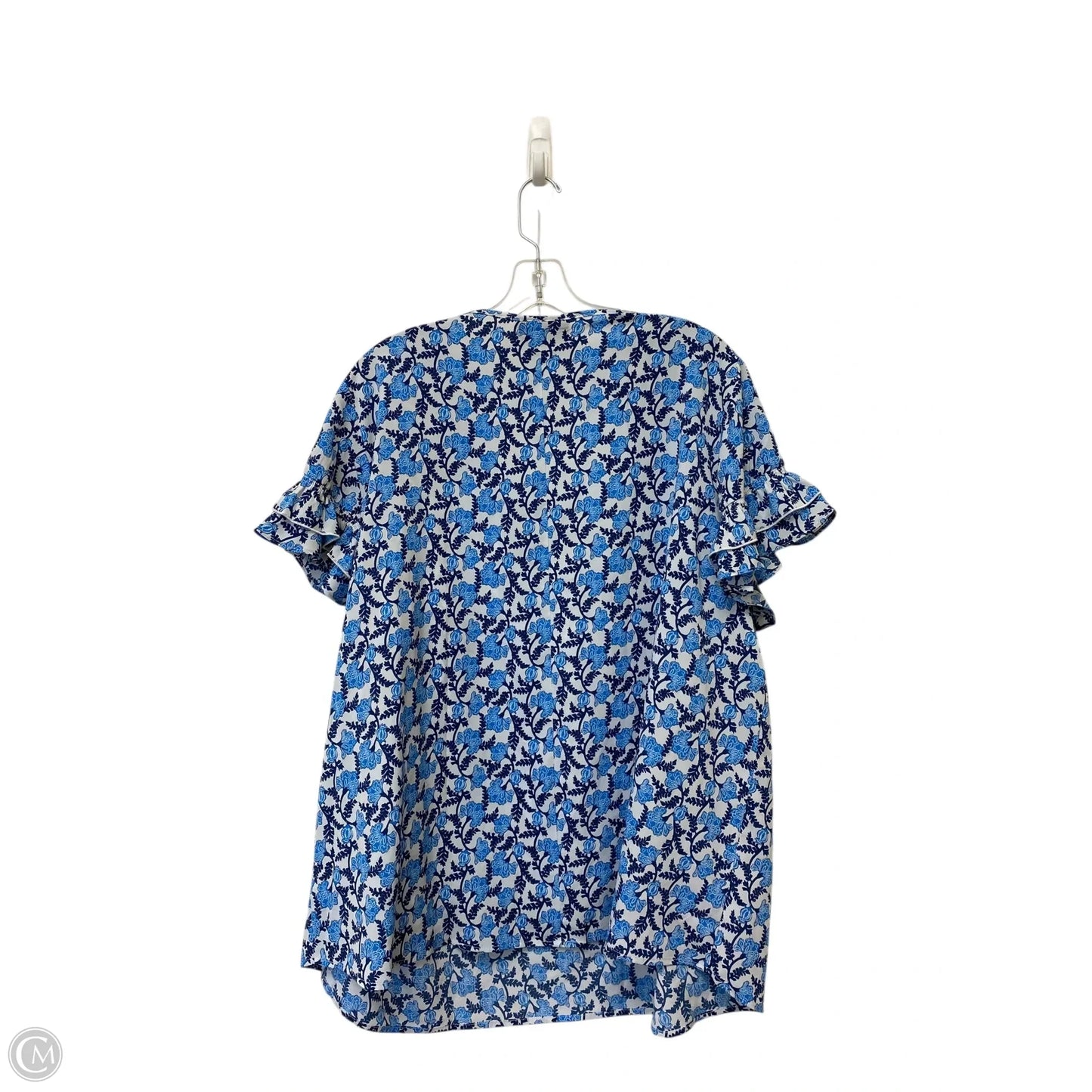 Top Short Sleeve By Lane Bryant In Blue, Size: 20
