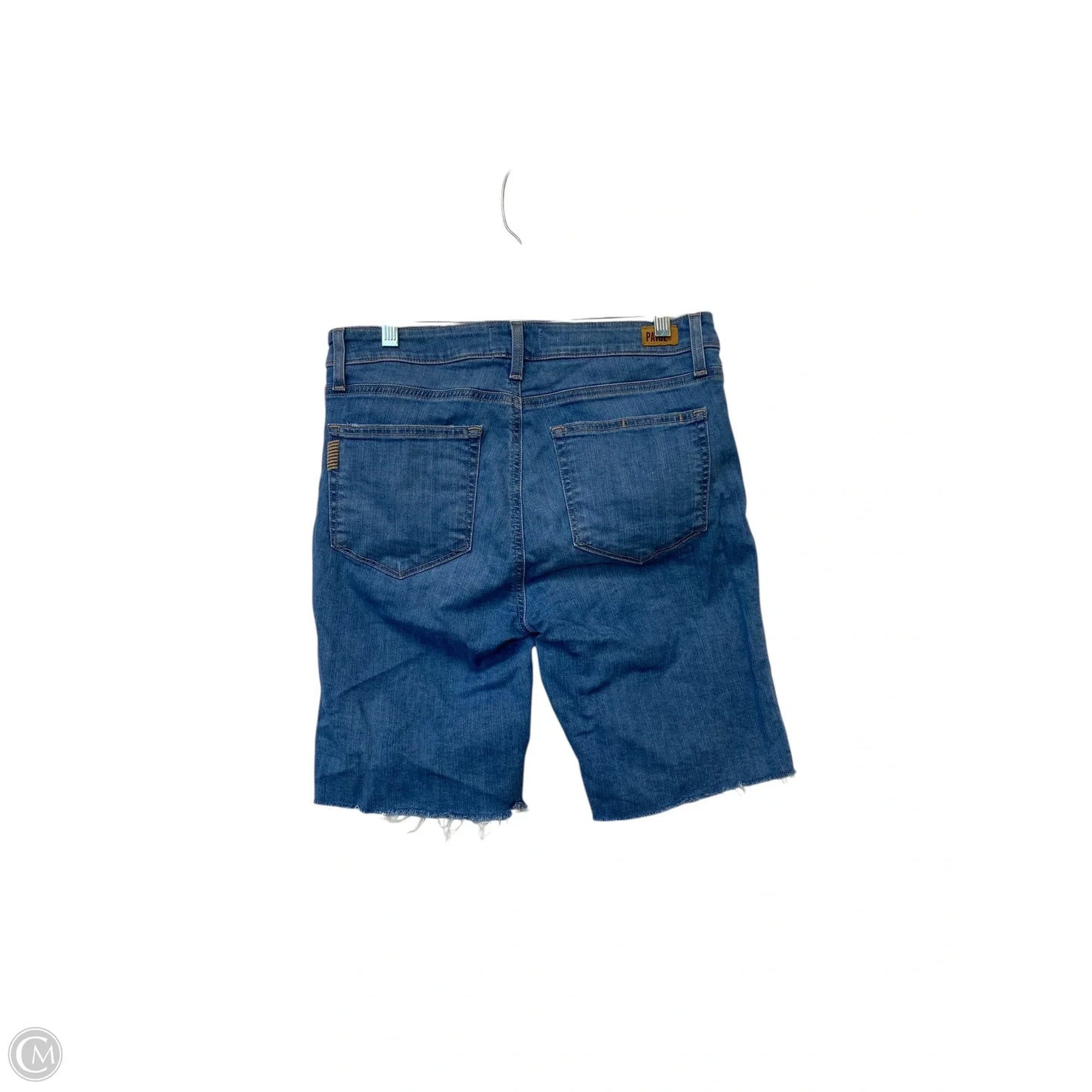 Shorts By Paige In Blue Denim, Size: 30