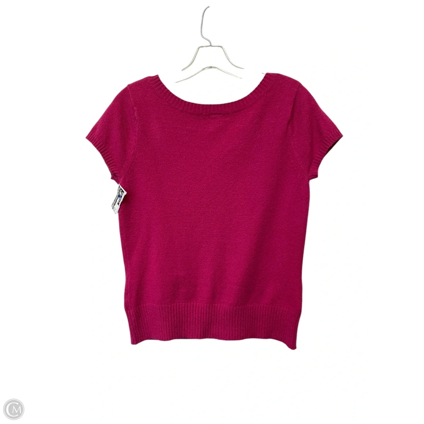 Vest Sweater By Gap In Pink, Size: L