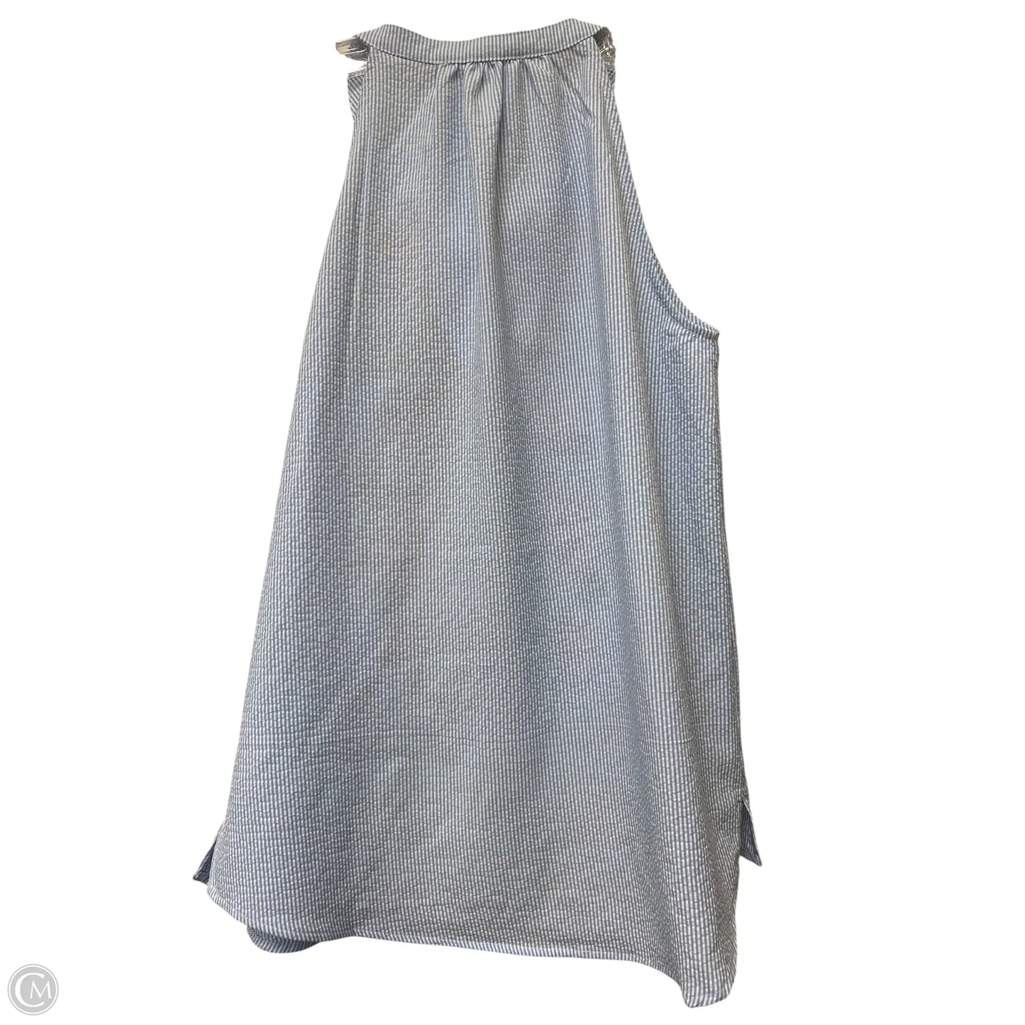 Top Sleeveless By Savanna Jane In Blue, Size: S