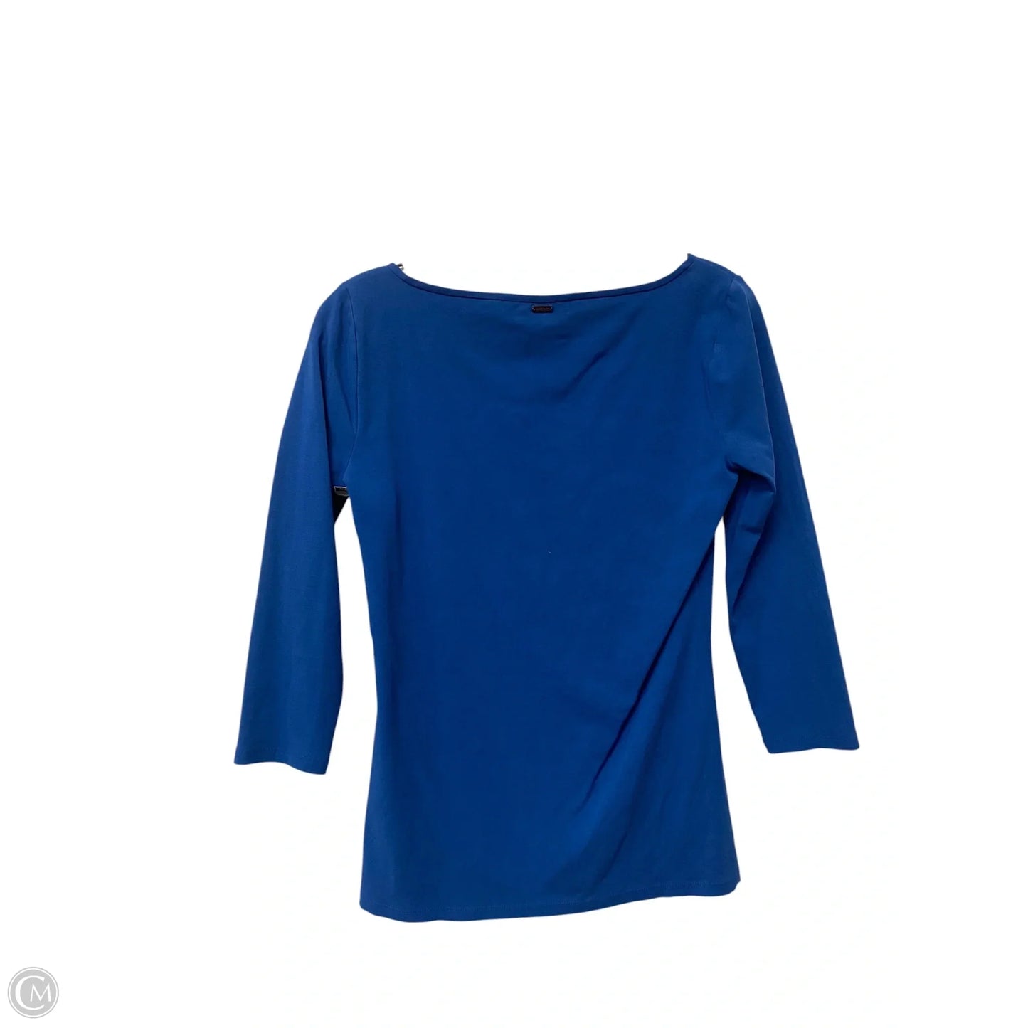Top Long Sleeve Basic By White House Black Market In Blue, Size: Xs
