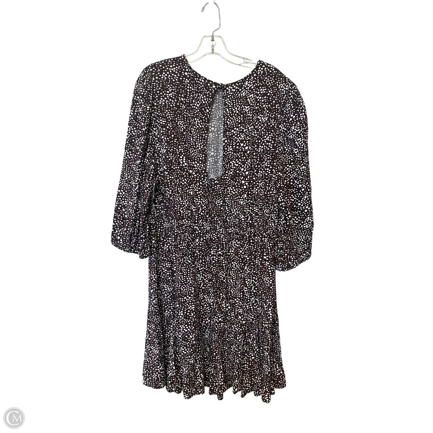 Dress Casual Short By Loft In Polkadot Pattern, Size: Xl