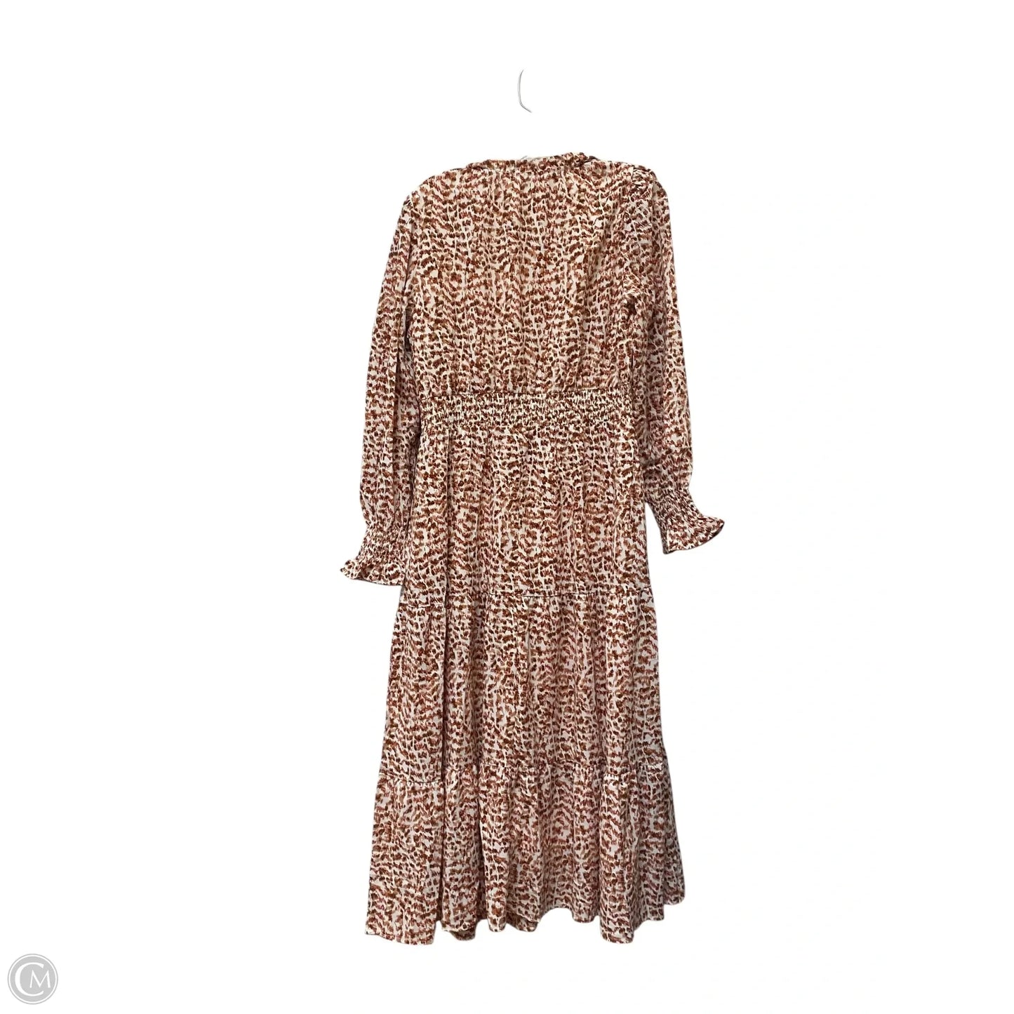 Dress Casual Maxi By Clothes Mentor In Orange, Size: L