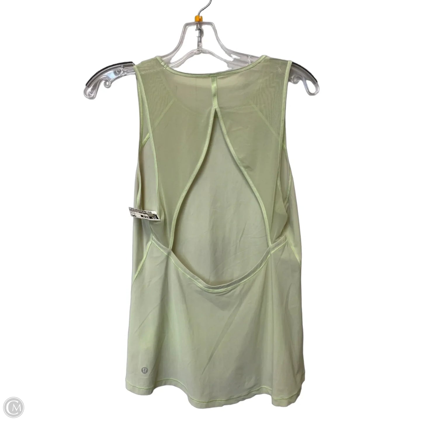 Athletic Tank Top By Lululemon In Green, Size: 6