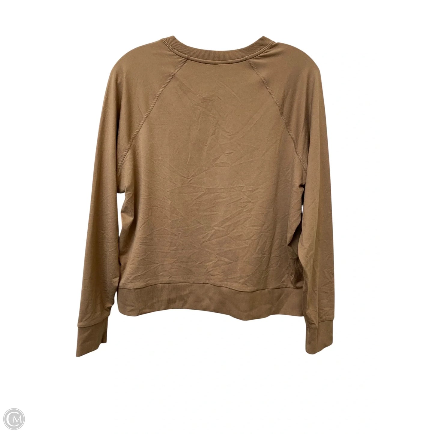 Top Long Sleeve By Vuori In Brown, Size: Xs