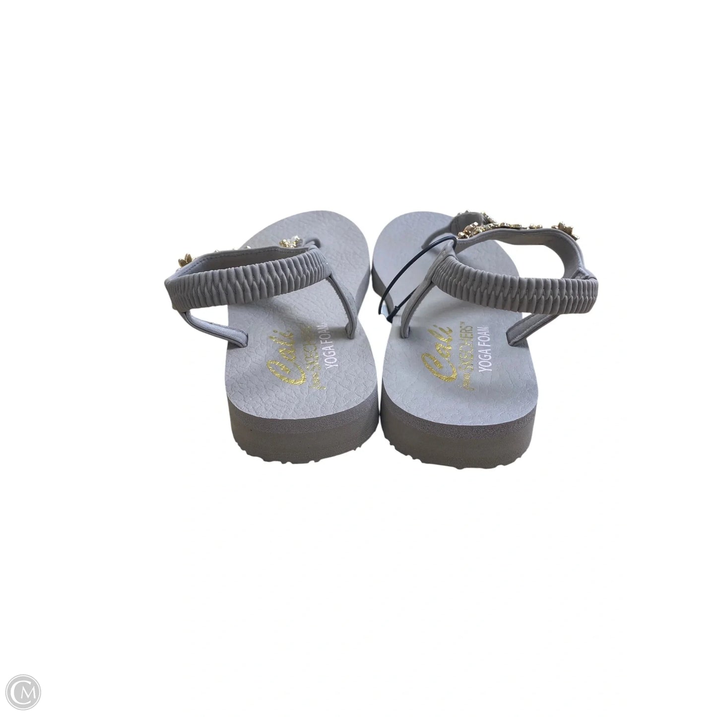 Shoes Flats By Skechers In Grey, Size: 9.5