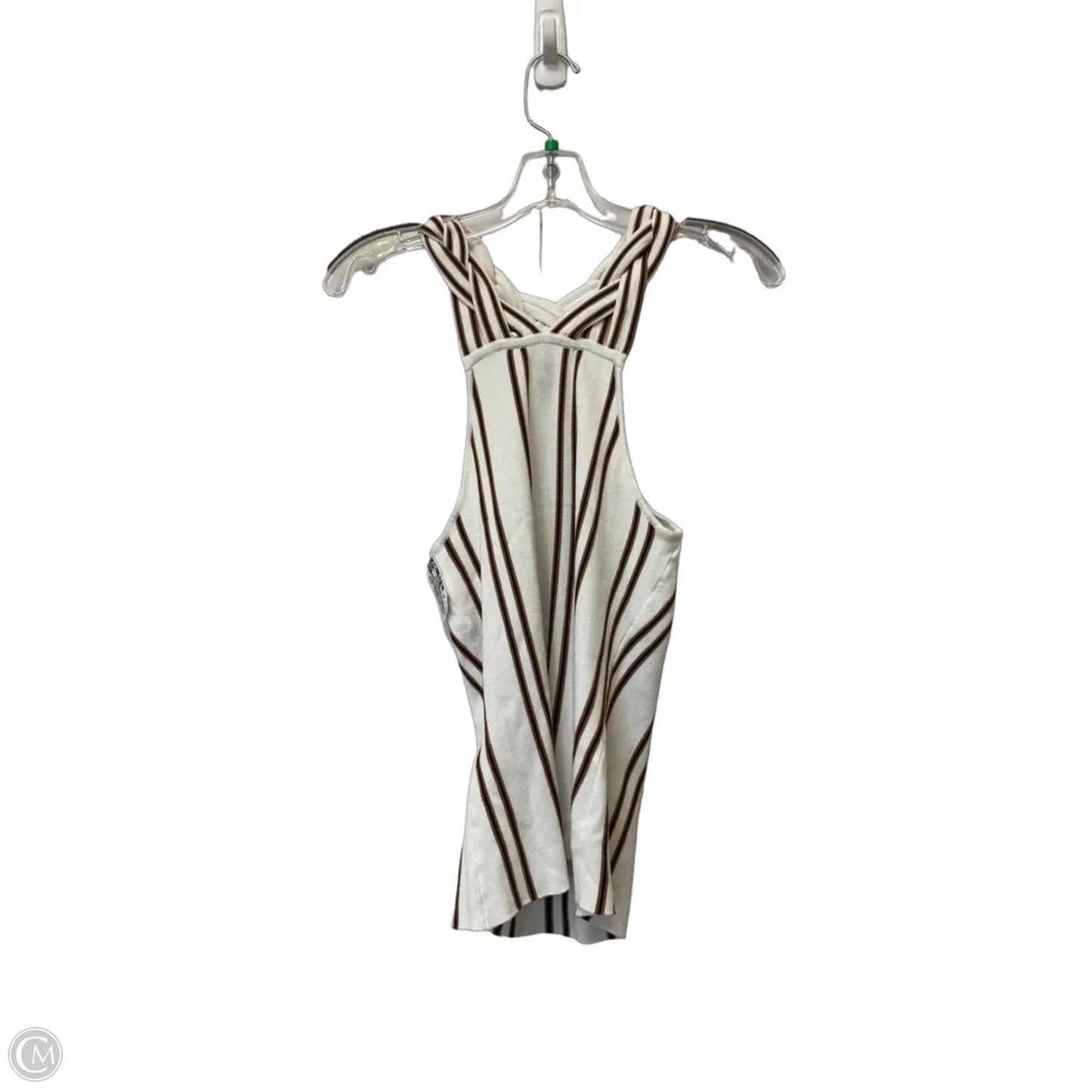 Top Sleeveless By White House Black Market In Striped Pattern, Size: S