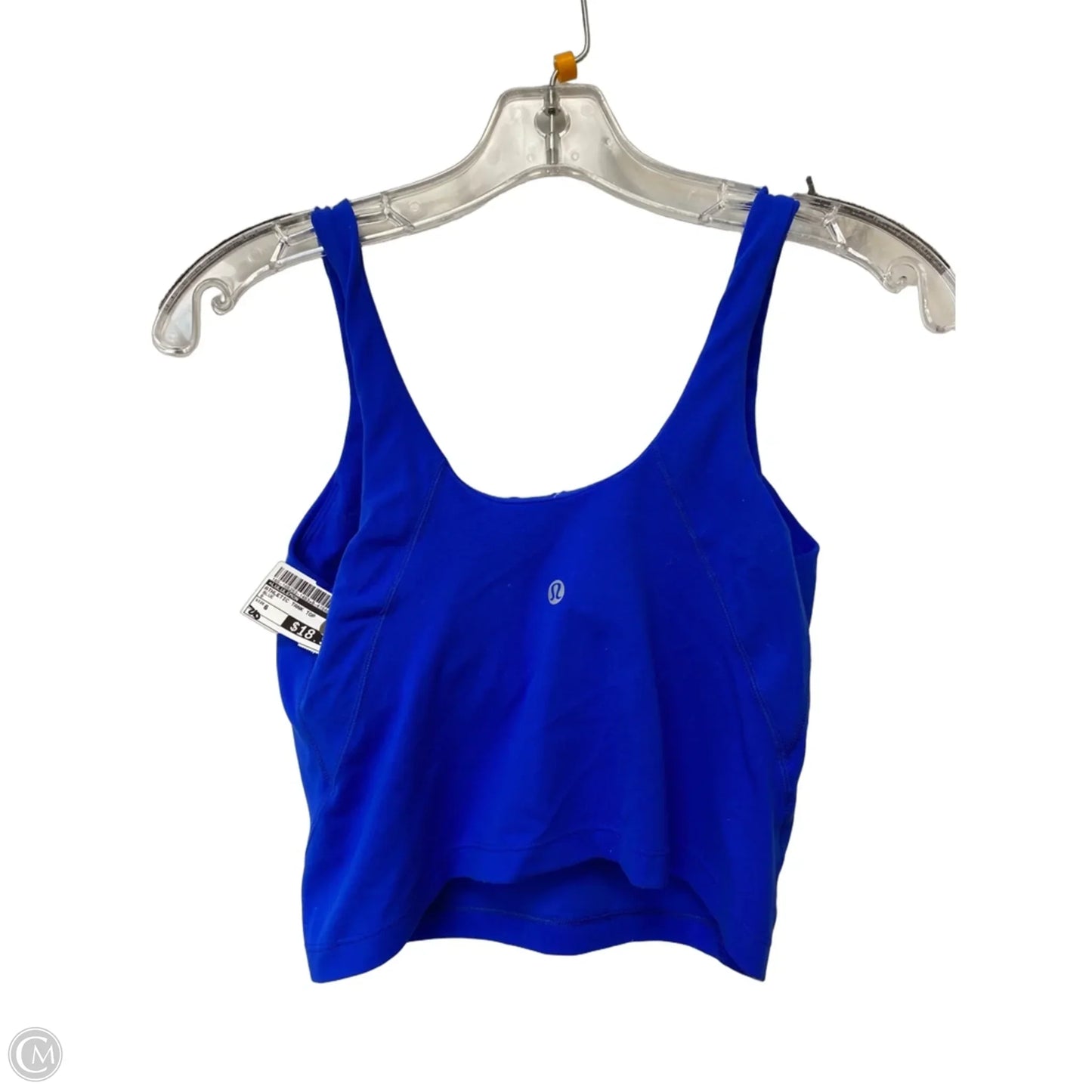 Athletic Tank Top By Lululemon In Blue, Size: 6