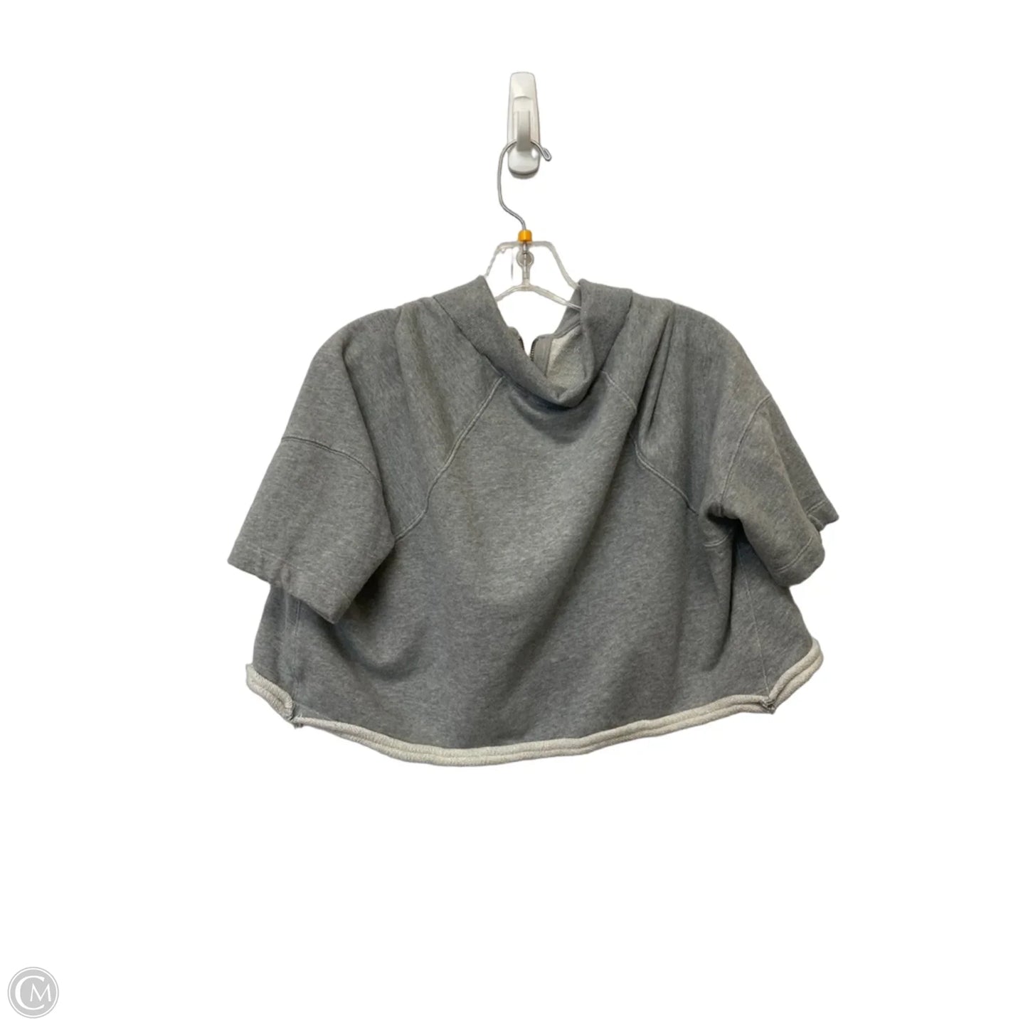 Top Short Sleeve By Free People In Grey, Size: Xs