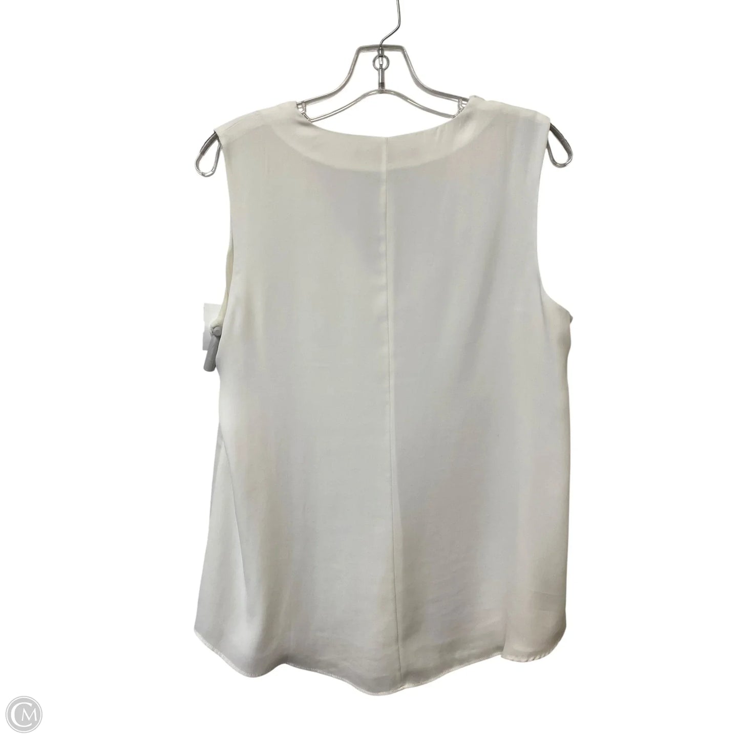 Top Sleeveless By White House Black Market In White, Size: 8