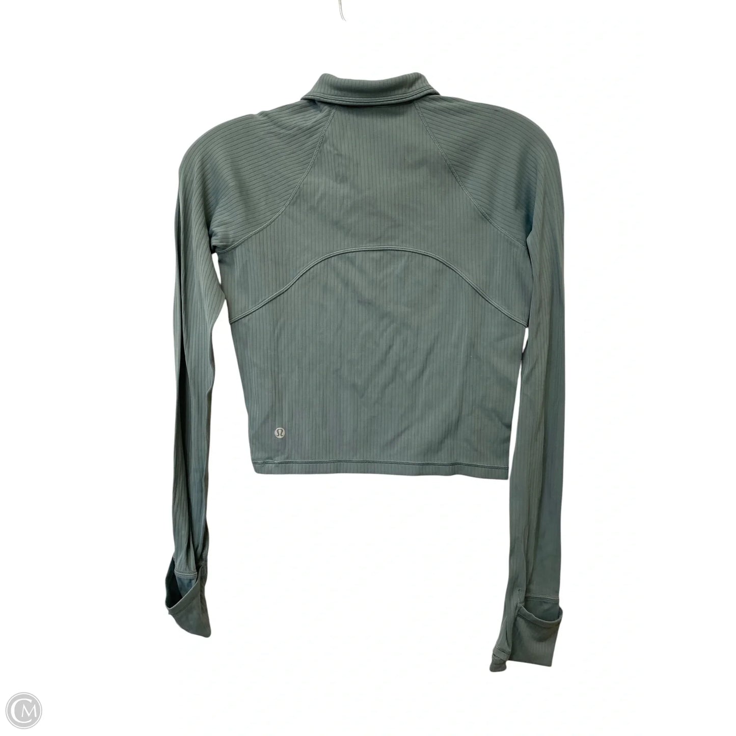 Athletic Jacket By Lululemon In Blue, Size: Xs
