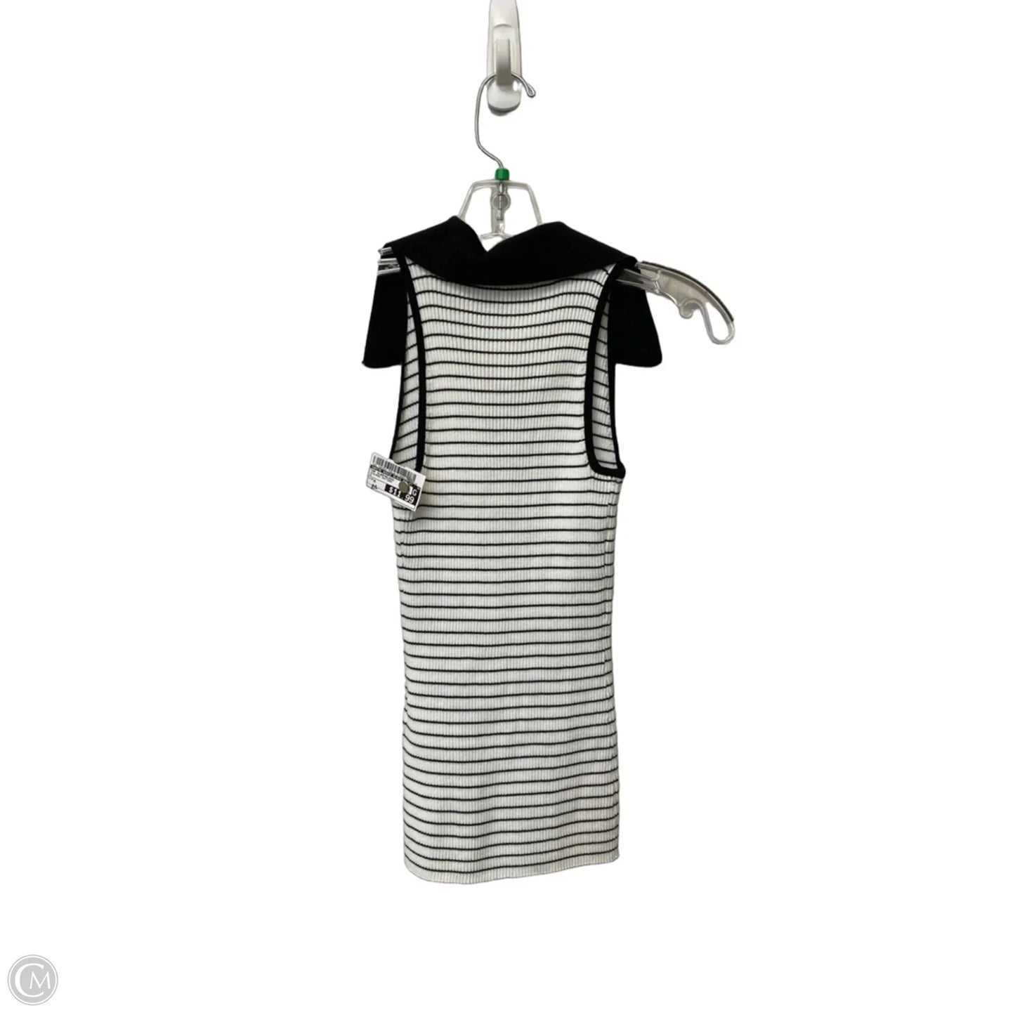 Top Sleeveless By White House Black Market In Striped Pattern, Size: M
