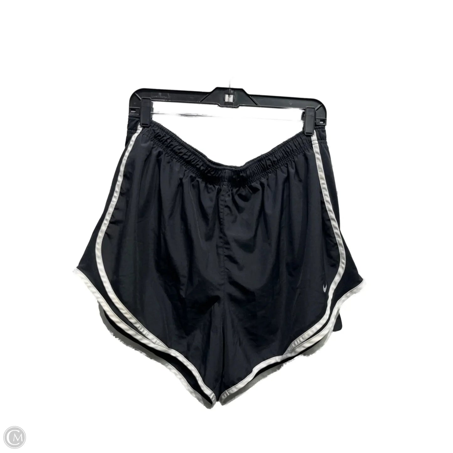 Athletic Shorts By Nike Apparel In Black & White, Size: 3x