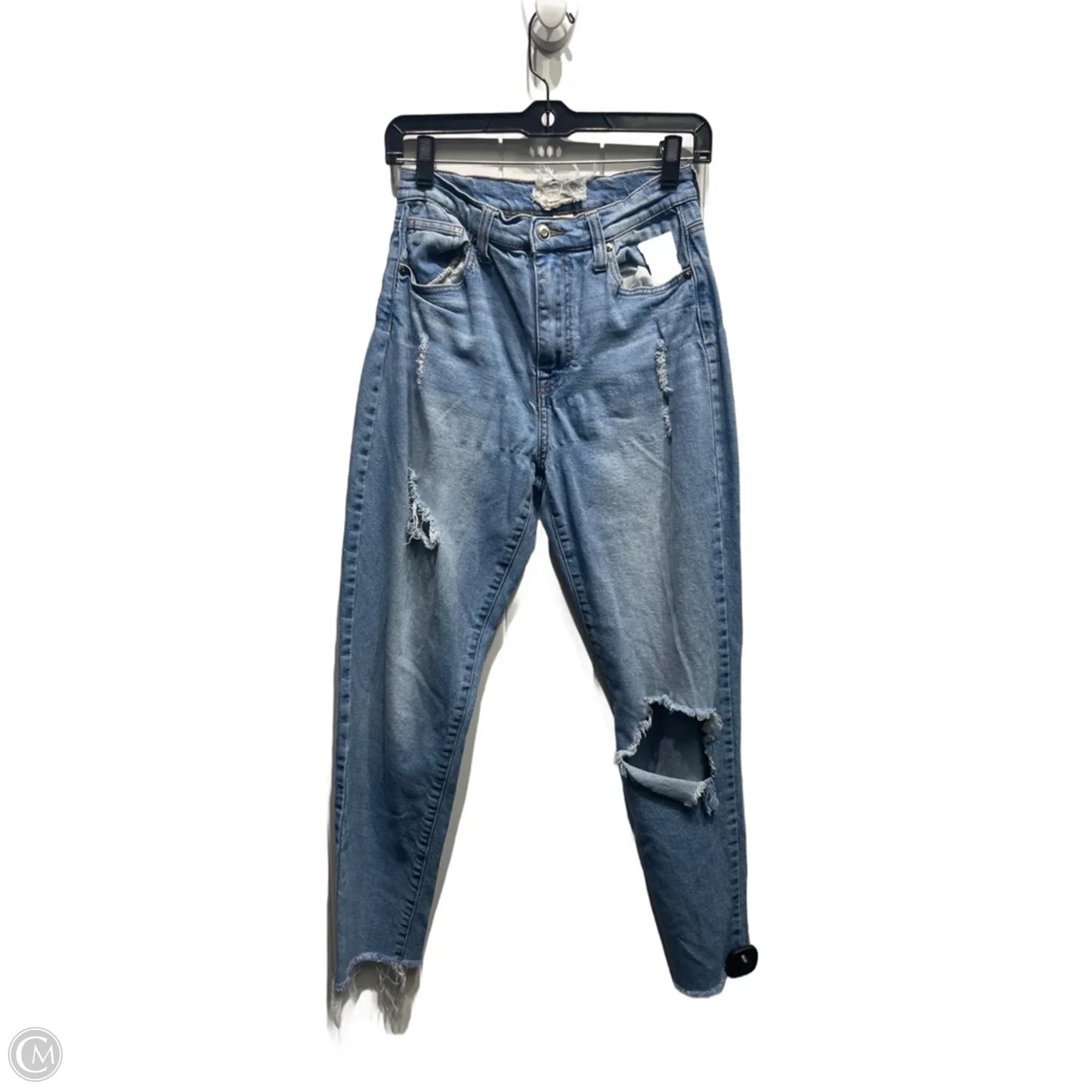 Jeans Straight By Altard State In Blue Denim, Size: 6