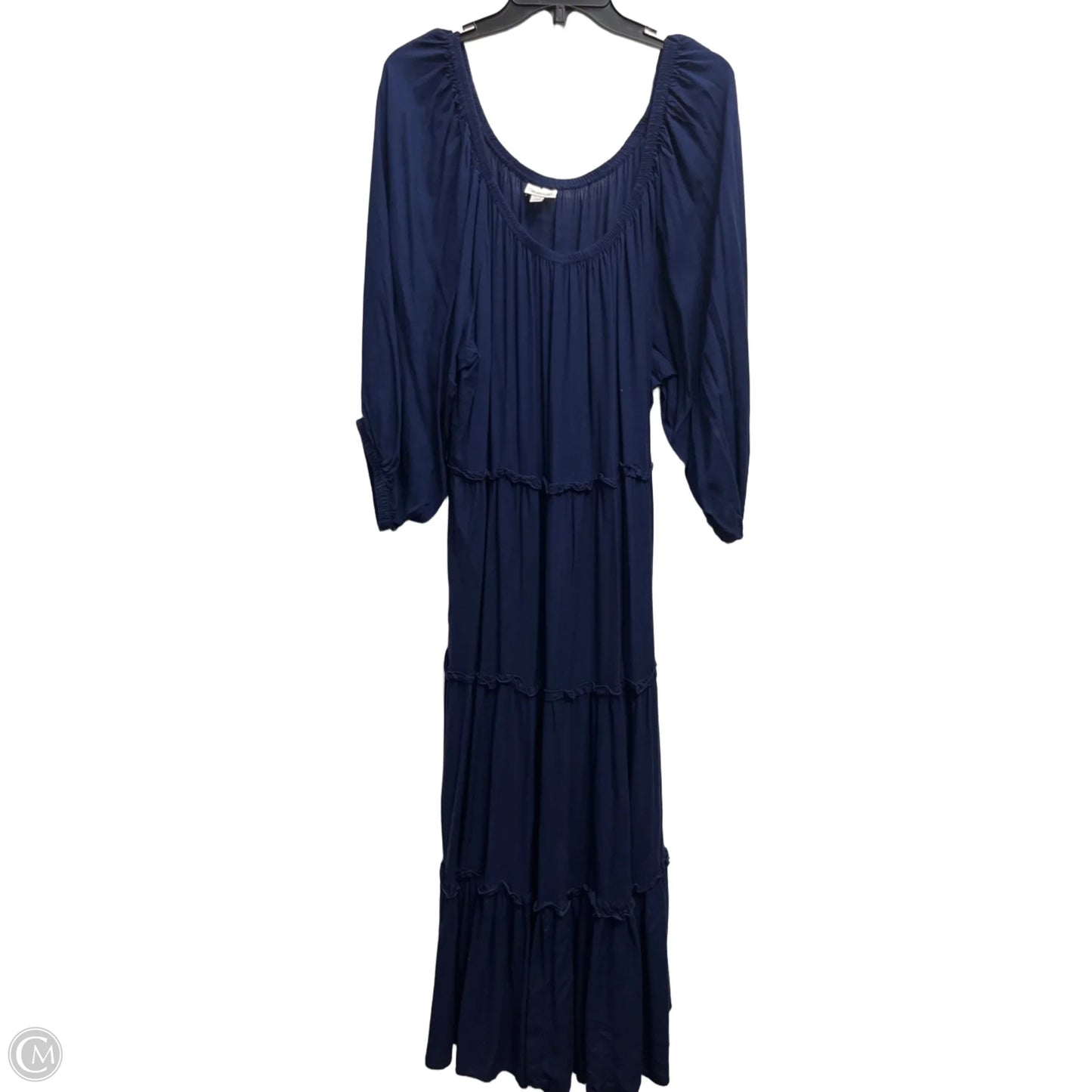 Dress Casual Maxi By Avenue In Blue, Size: 22