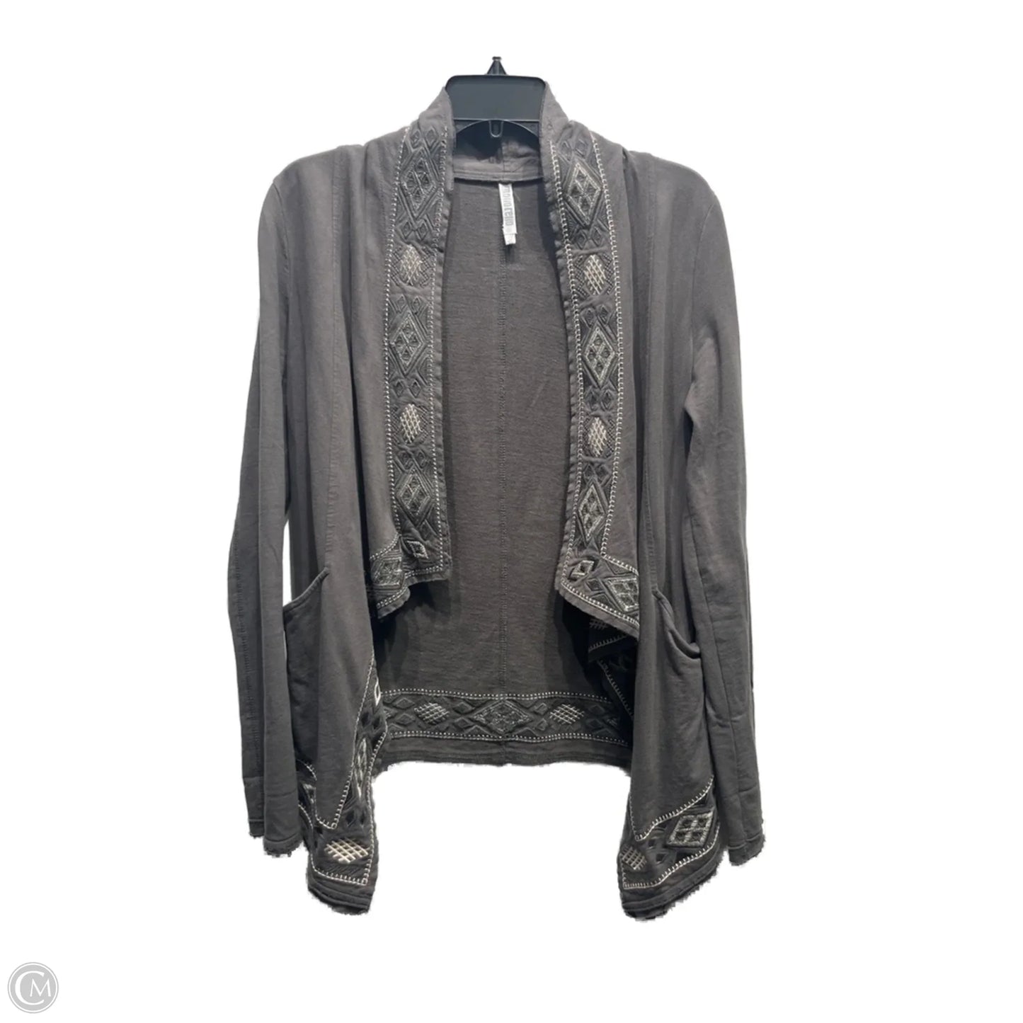 Cardigan By MONTERO In Grey, Size: M