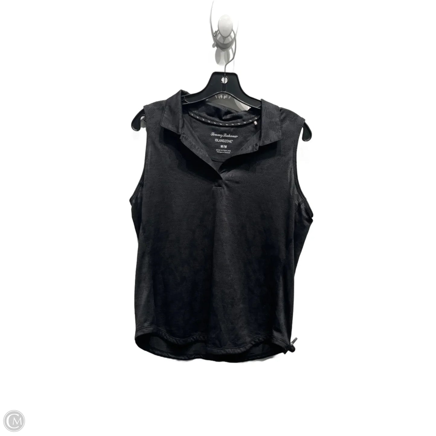 Top Sleeveless By Tommy Bahama In Black, Size: M