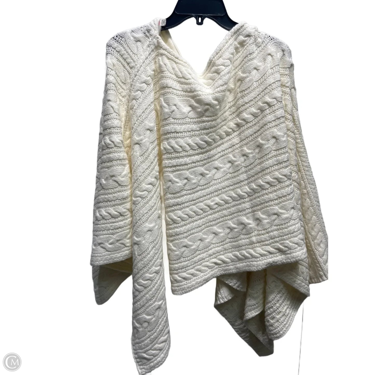 Poncho By Vince Camuto In Cream, Size: Osfm