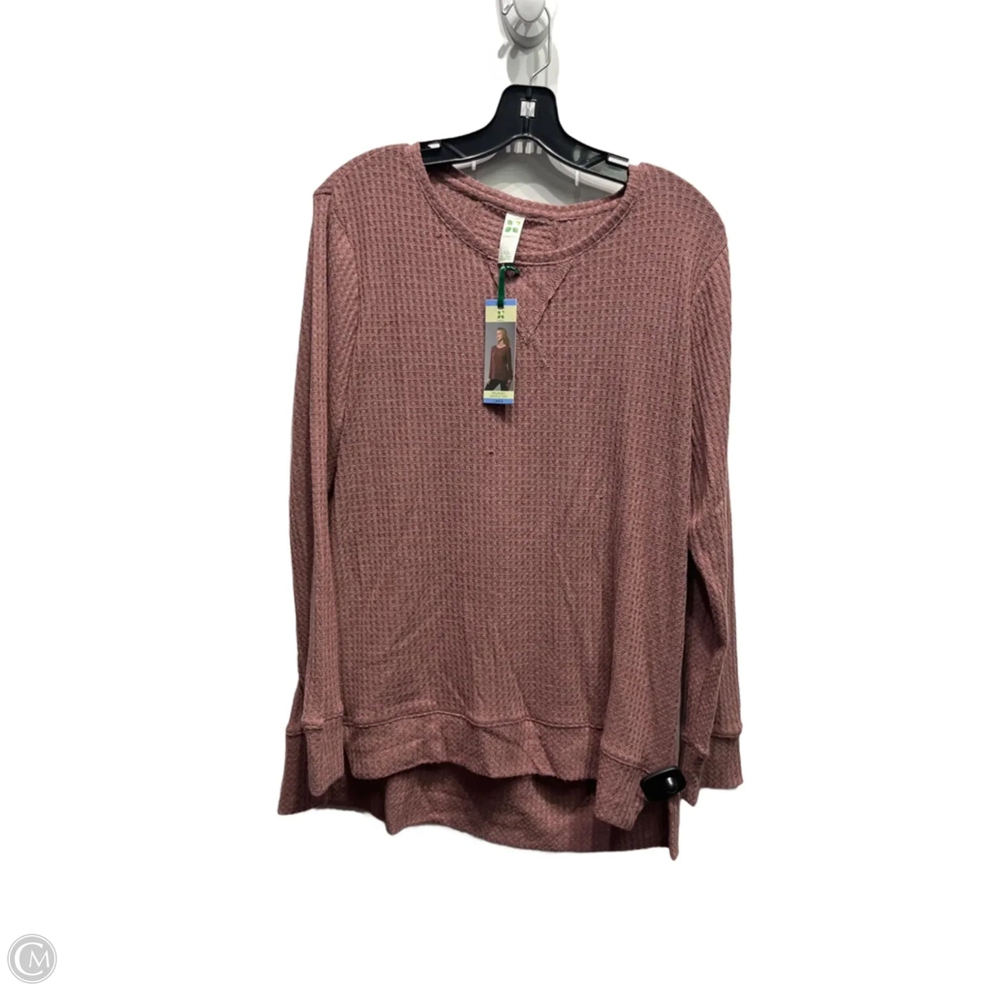 Top Long Sleeve By Green Tea In Purple, Size: L