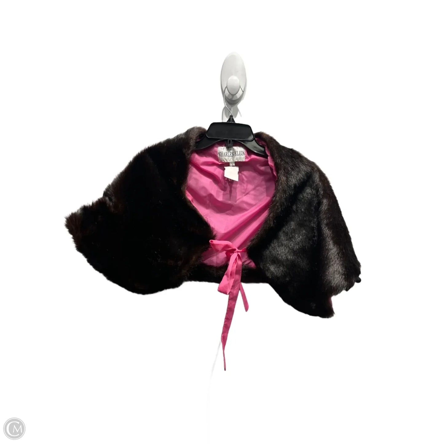 Shawl By Clothes Mentor In Brown & Pink, Size: S