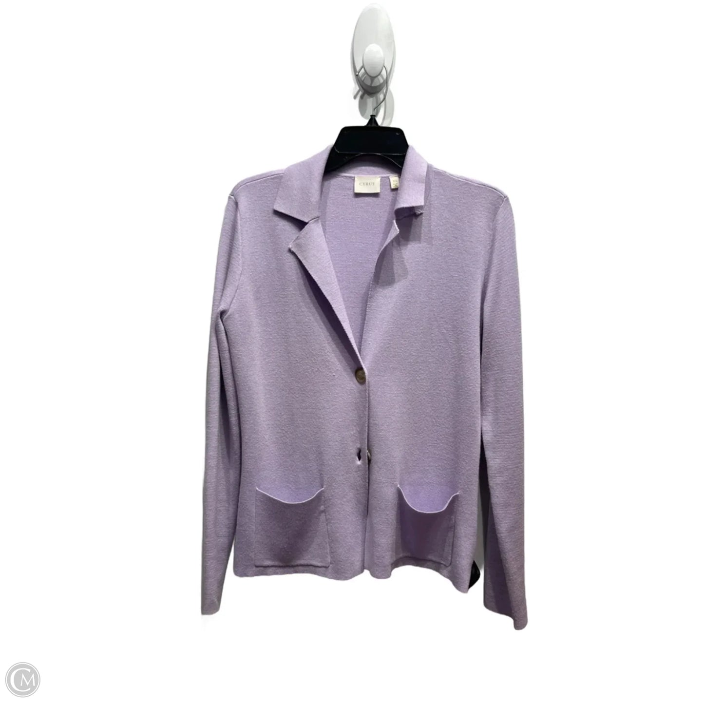 Sweater Cardigan By Cyrus In Purple, Size: Xs