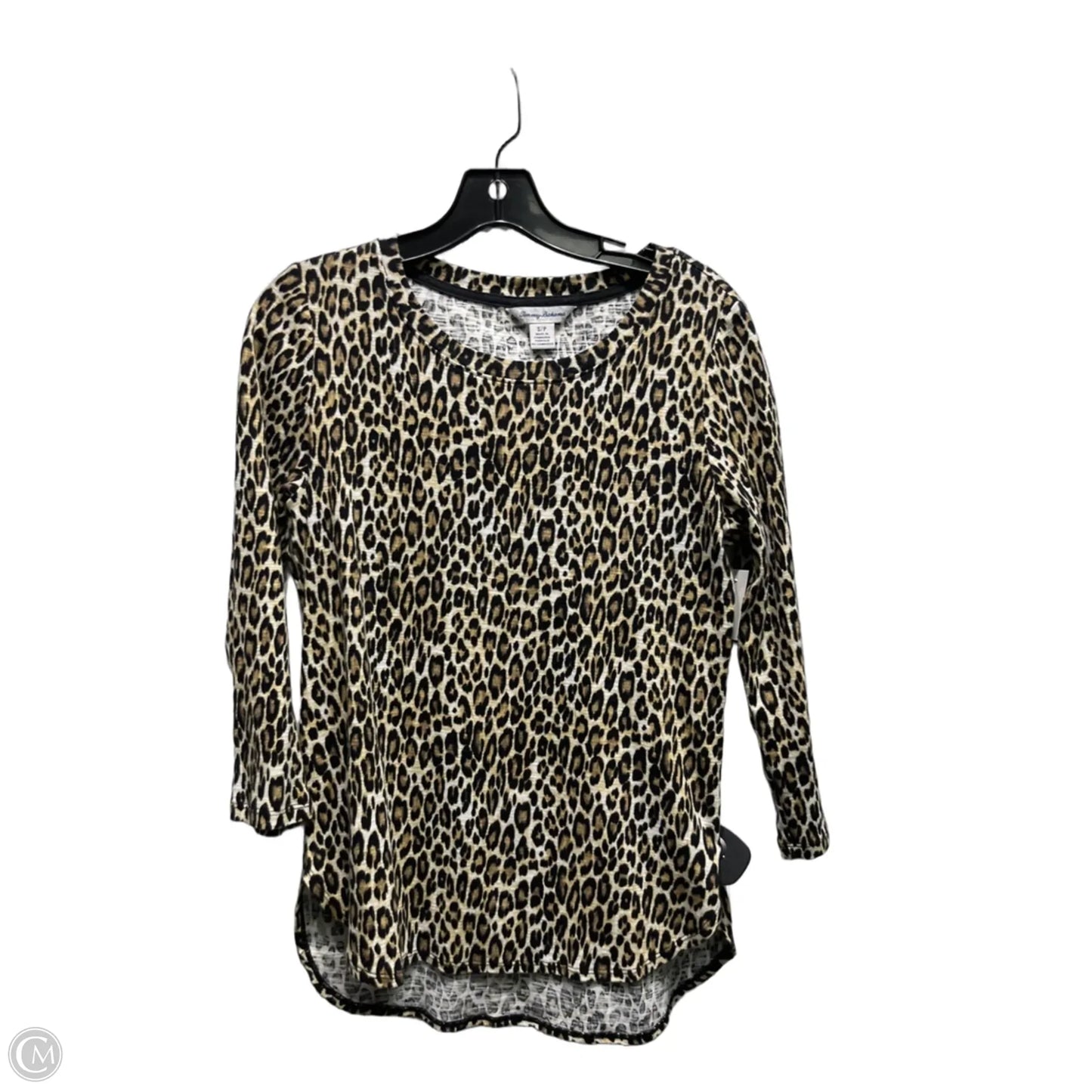 Top 3/4 Sleeve By Tommy Bahama In Animal Print, Size: S