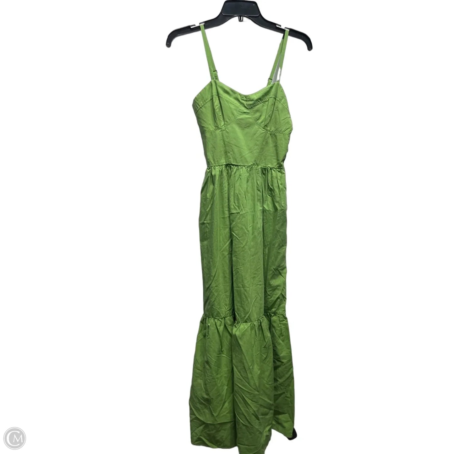 Dress Casual Maxi By Young Fabulous & Broke In Green, Size: Xs
