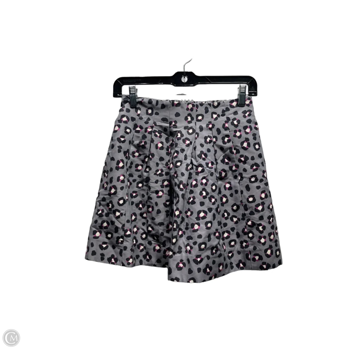 Skirt Designer By Kate Spade In Grey & Pink, Size: 0
