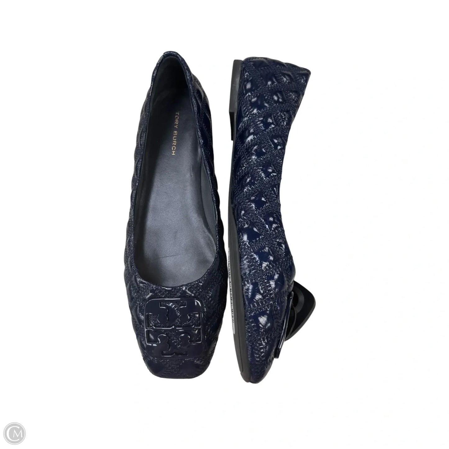 Shoes Designer By Tory Burch In Navy, Size: 7