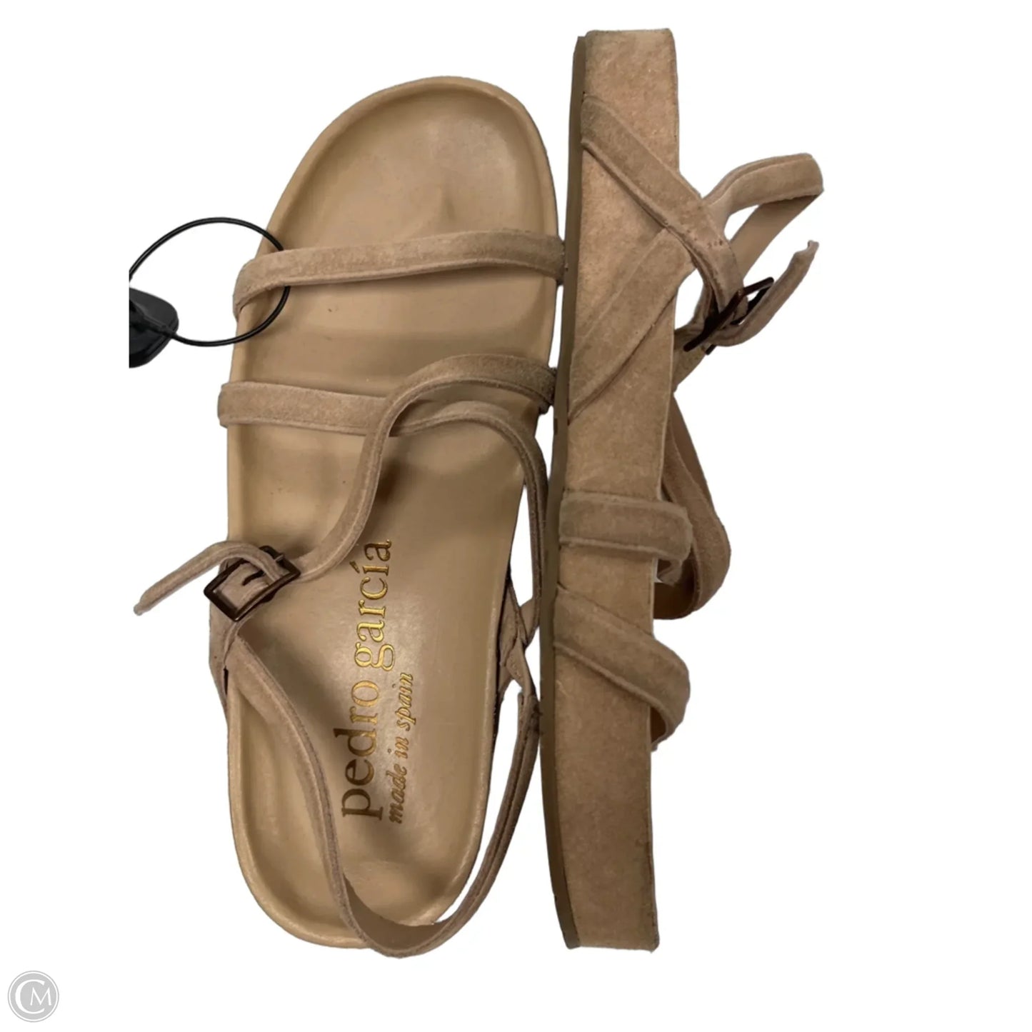 Sandals Flats By PEDRO GARCIA In Tan, Size: 10.5