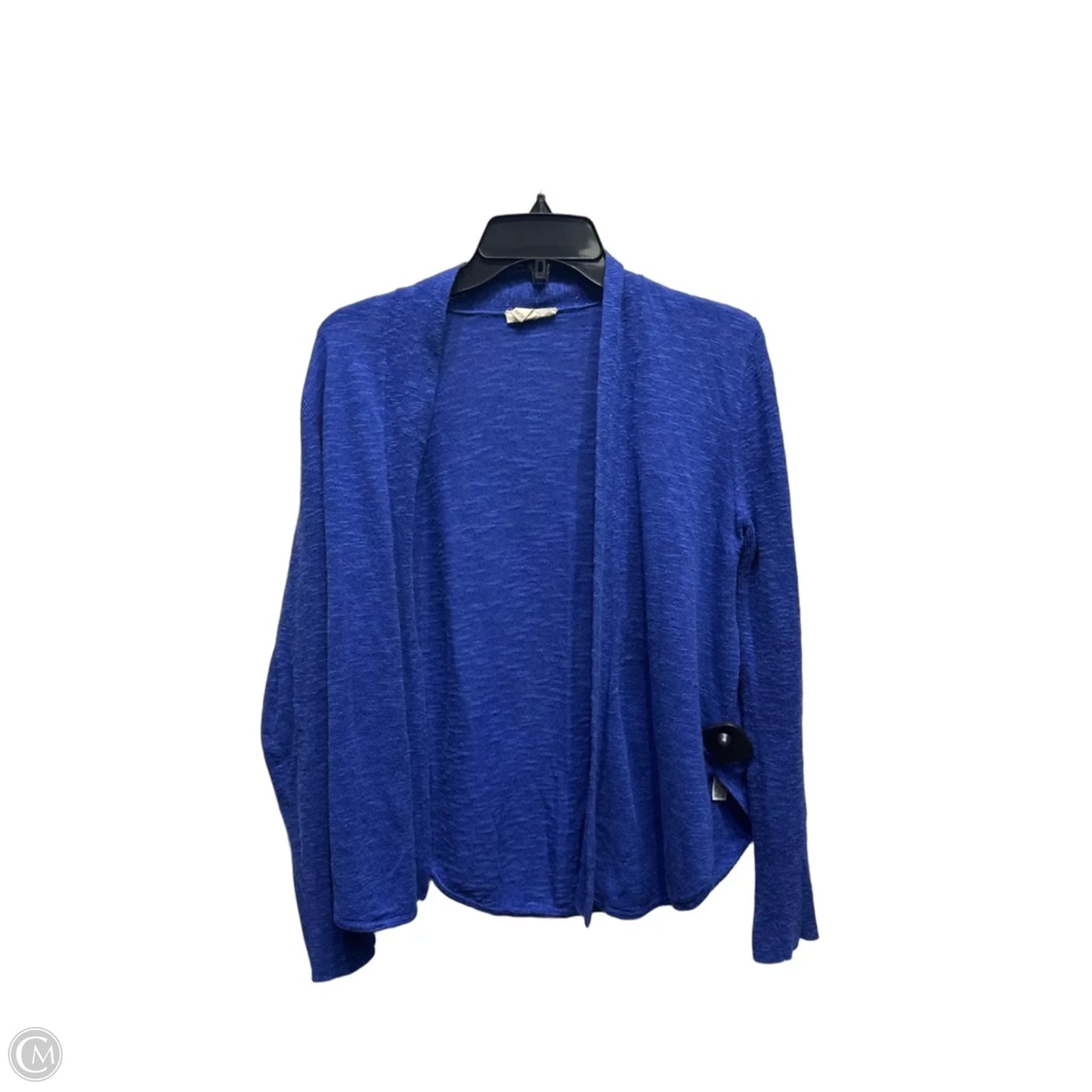 Sweater Cardigan By Eileen Fisher In Blue, Size: Xs