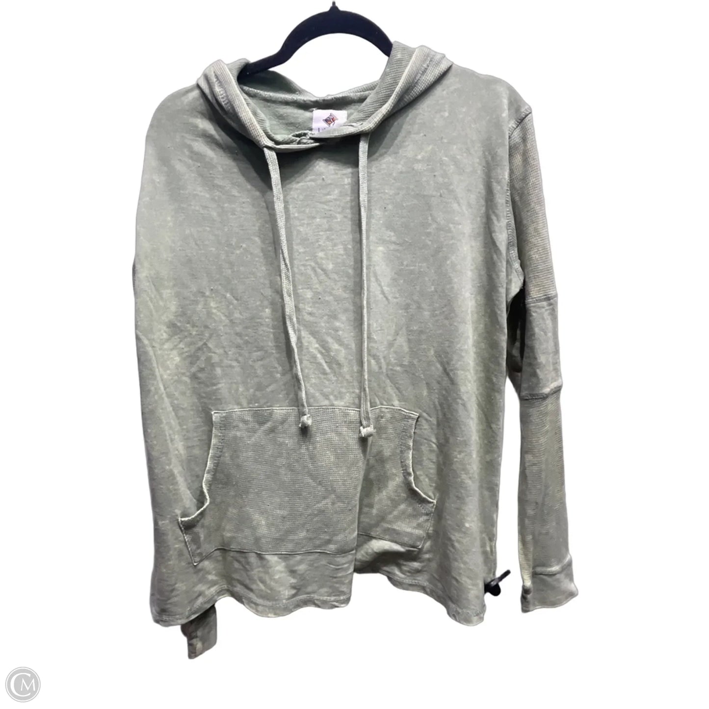 Top Long Sleeve By Like Love In Green, Size: M