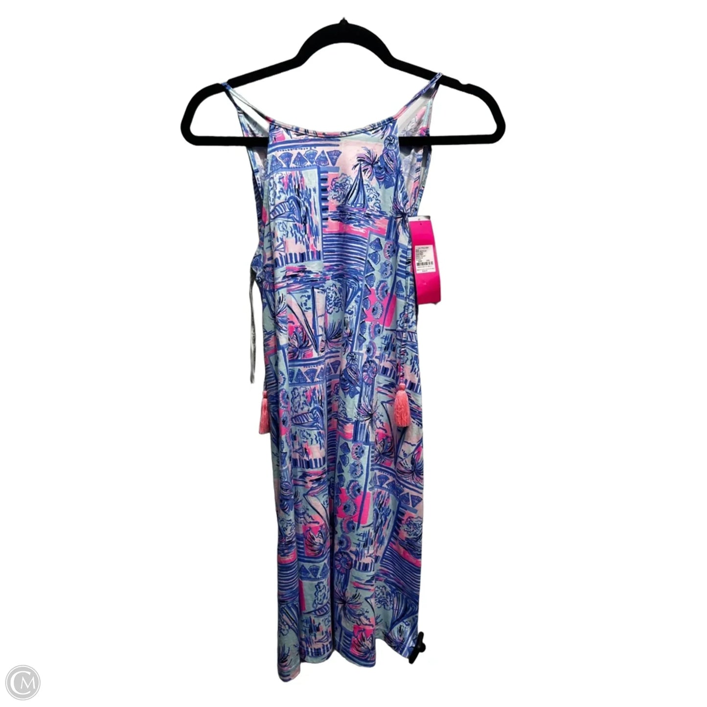 Dress Designer By Lilly Pulitzer In Blue & Pink, Size: Xxs