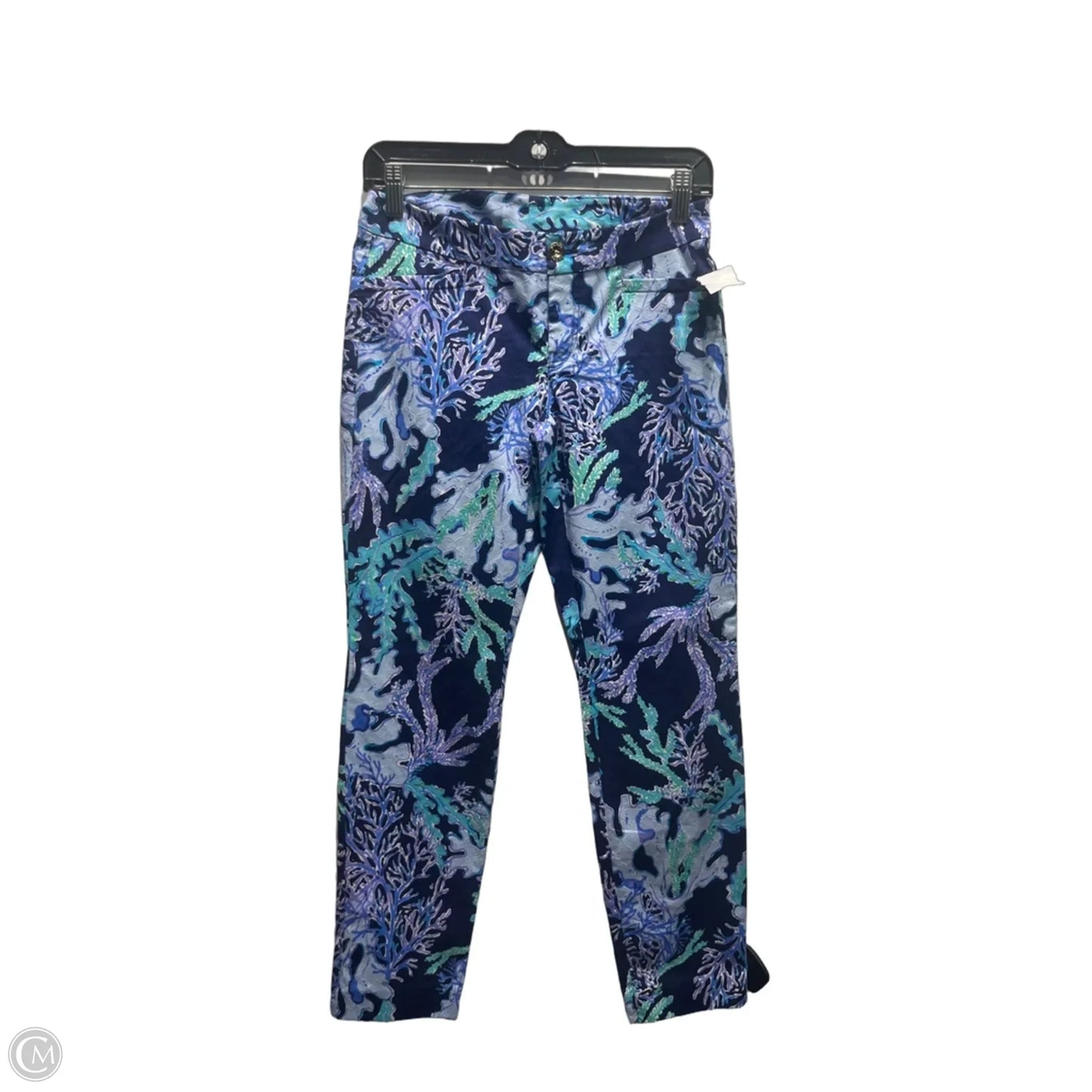 Pants Designer By Lilly Pulitzer In Blue, Size: 2